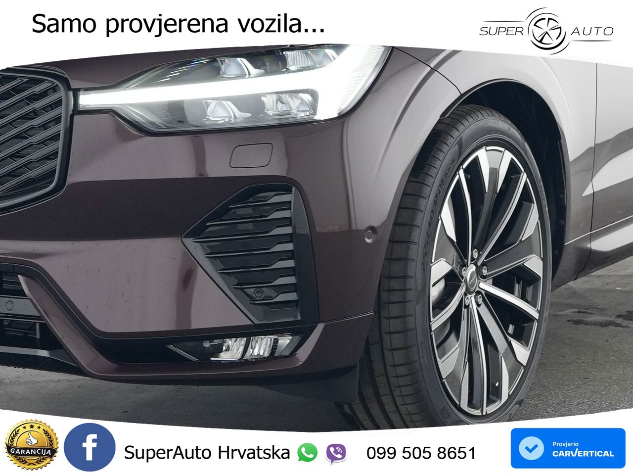 Volvo XC60 B5 Benzin AWD Geartronic ZRAČNI+ACC+GR SJED+KAM+PANO