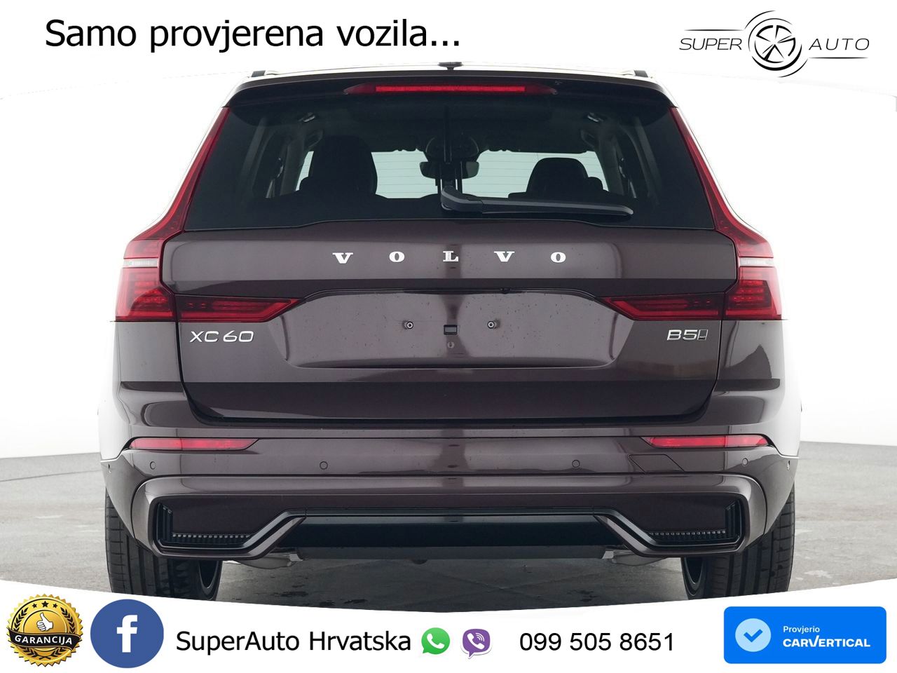 Volvo XC60 B5 Benzin AWD Geartronic ZRAČNI+ACC+GR SJED+KAM+PANO