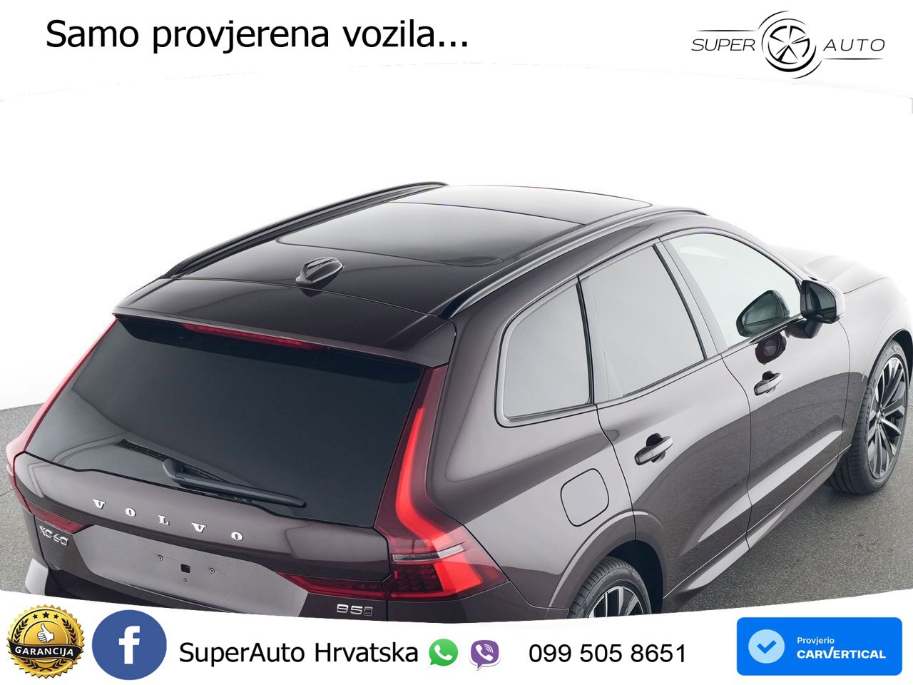 Volvo XC60 B5 Benzin AWD Geartronic ZRAČNI+ACC+GR SJED+KAM+PANO