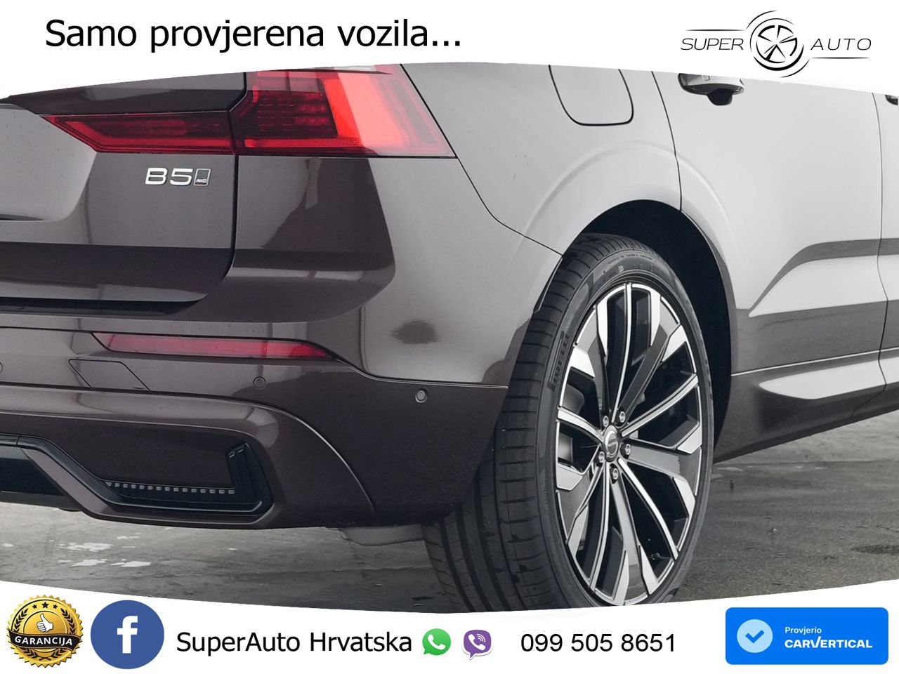 Volvo XC60 B5 Benzin AWD Geartronic ZRAČNI+ACC+GR SJED+KAM+PANO