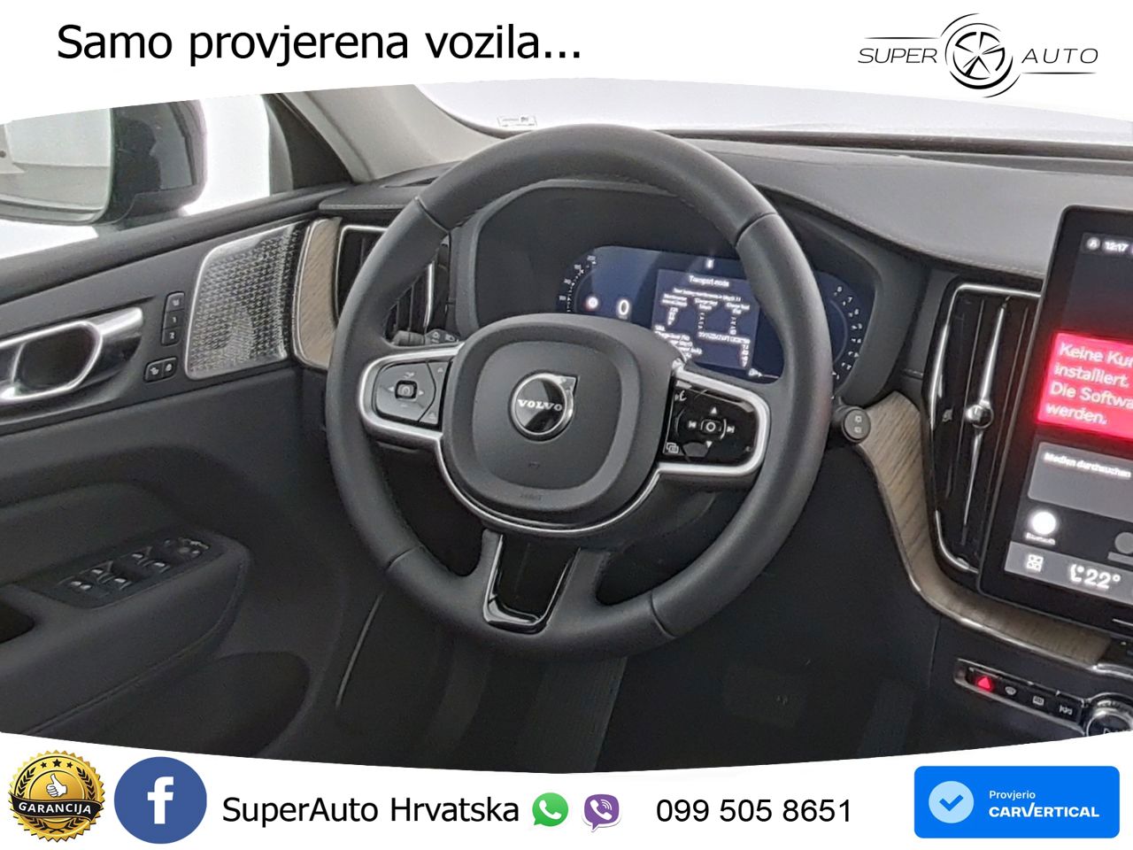 Volvo XC60 B5 Benzin AWD Geartronic ZRAČNI+ACC+GR SJED+KAM+PANO