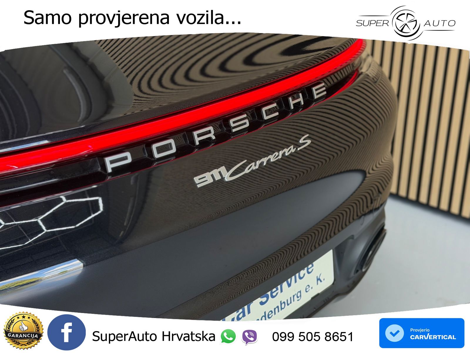 Porsche 911 Carrera S 3.0 (450 KS) PDK ZRAČNI+ACC+GR SJED+KAM+PANO
