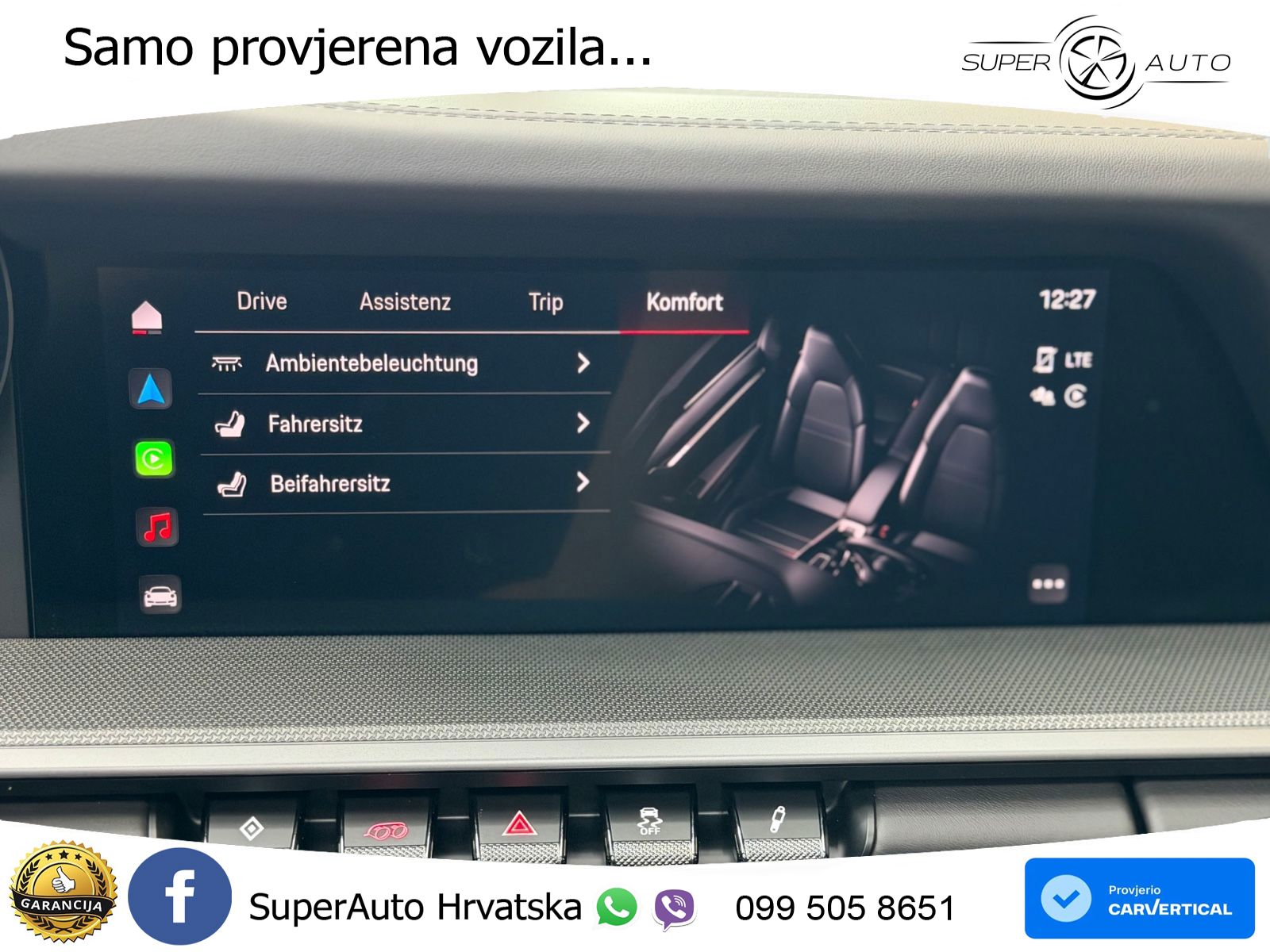 Porsche 911 Carrera S 3.0 (450 KS) PDK ZRAČNI+ACC+GR SJED+KAM+PANO