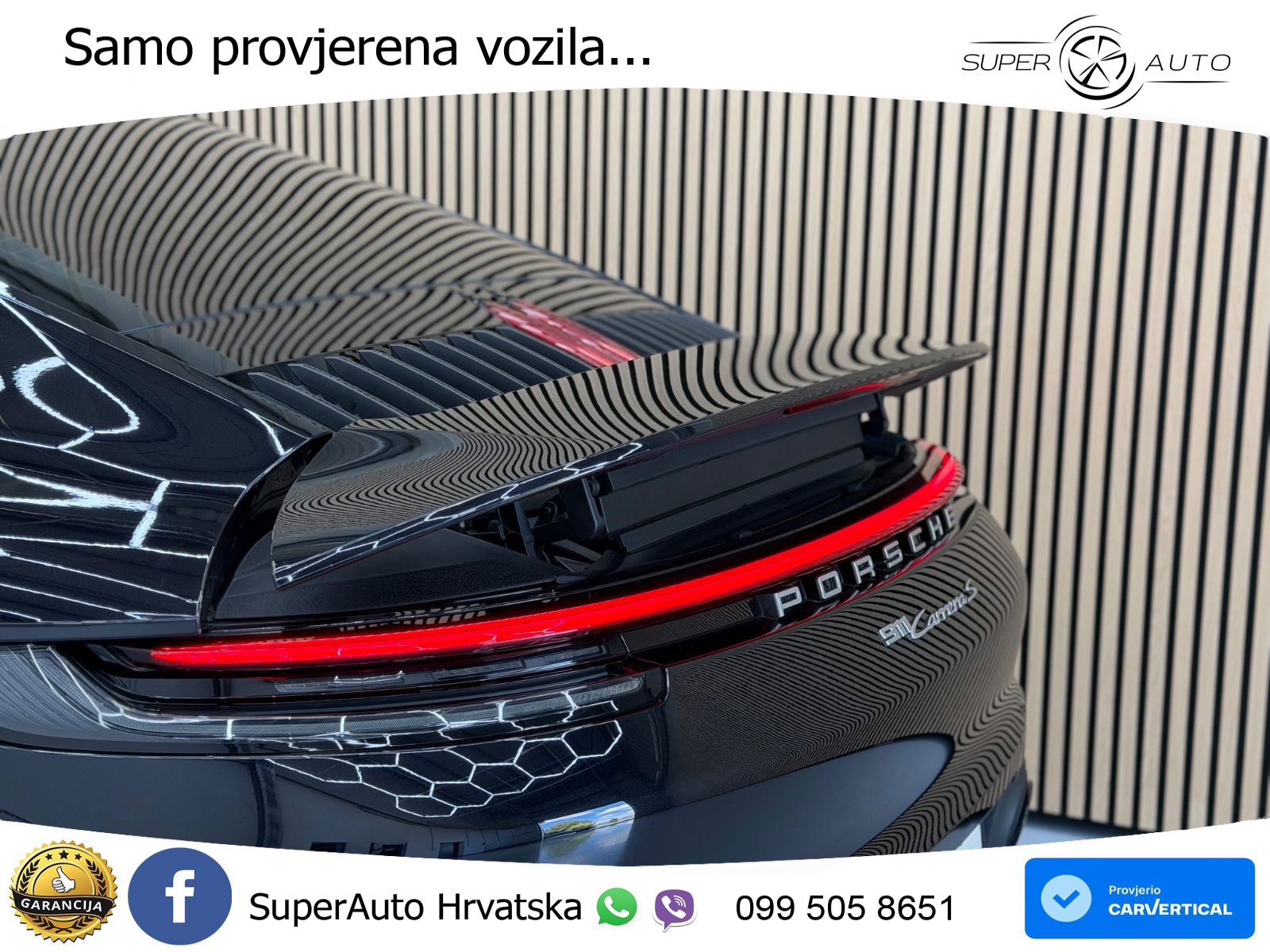 Porsche 911 Carrera S 3.0 (450 KS) PDK ZRAČNI+ACC+GR SJED+KAM+PANO