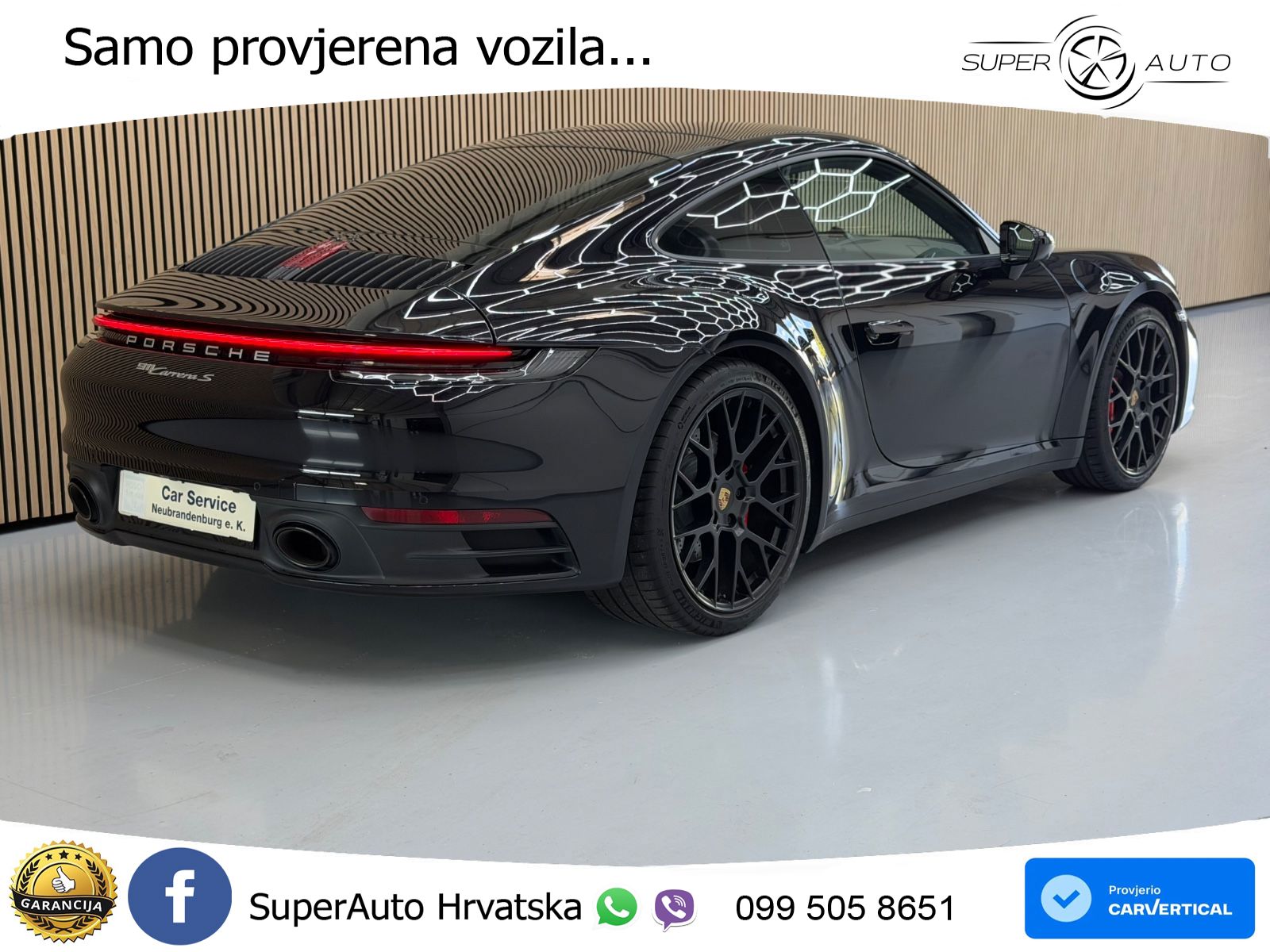 Porsche 911 Carrera S 3.0 (450 KS) PDK ZRAČNI+ACC+GR SJED+KAM+PANO