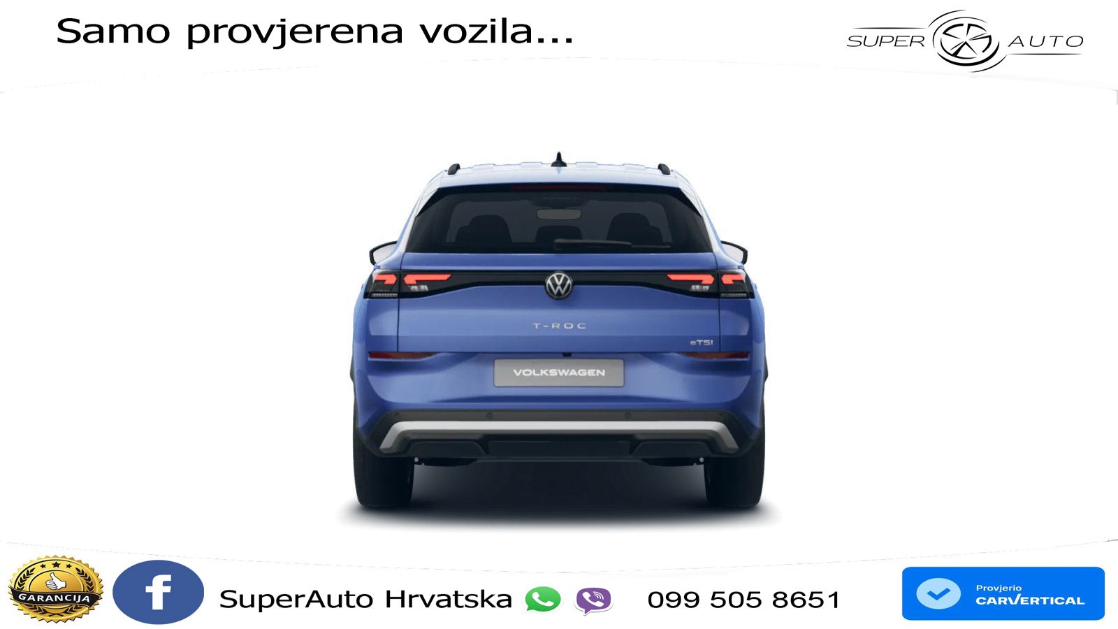 Volkswagen T-Roc 1.5 eTSI (116 KS)  DSG LED+GR SJED+ACC