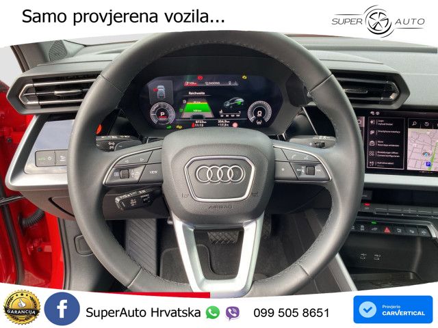 Audi A3 Sportback 40 TFSI e (204 KS) Plug-in Hybrid S tronic advanced LED+GR SJED+ACC