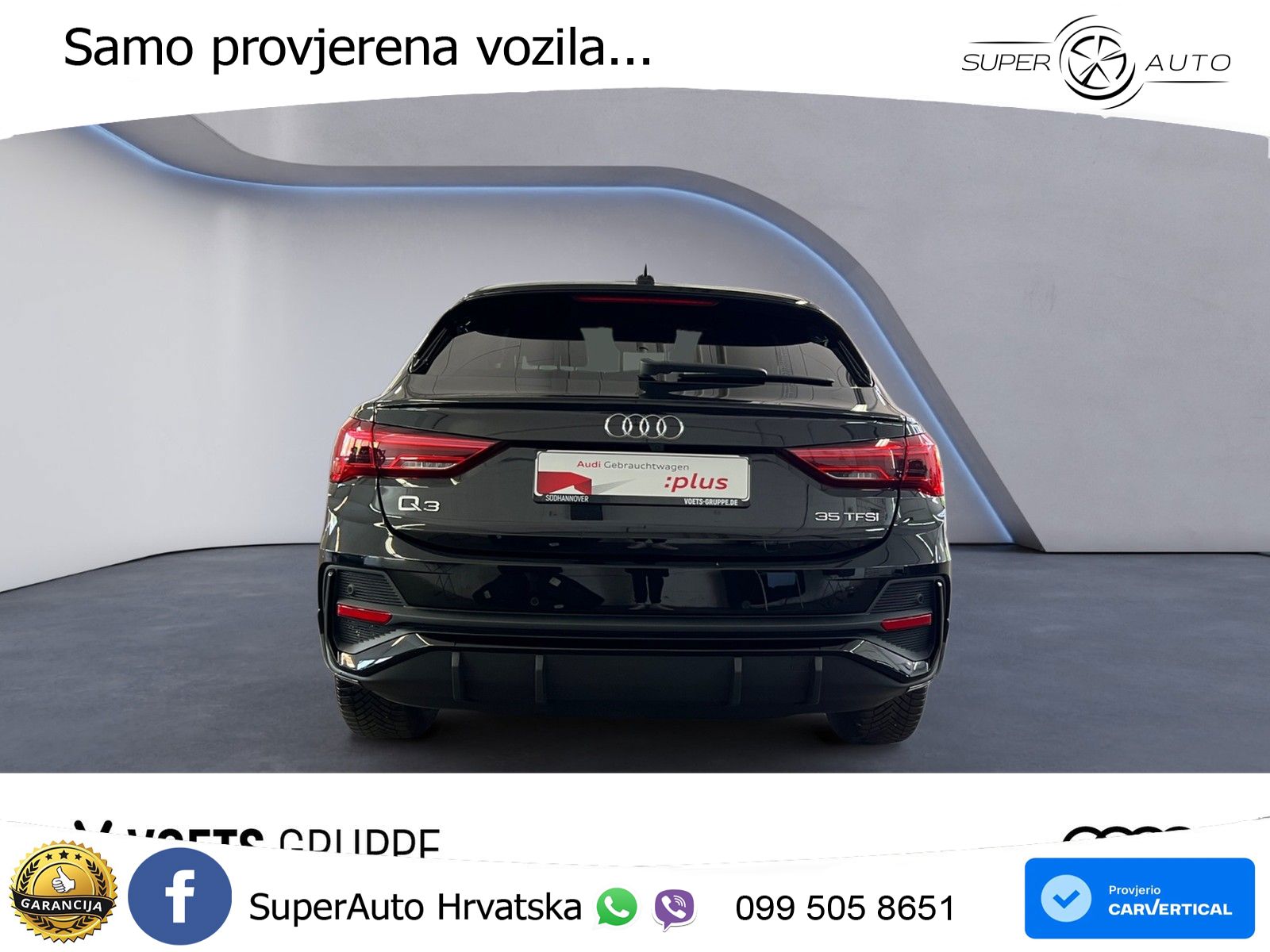 Audi Q3 II Sportback 35 TFSI (150 KS) S tronic S line LED+GR SJED+ACC