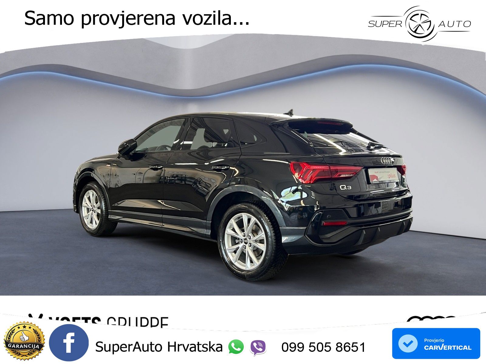 Audi Q3 II Sportback 35 TFSI (150 KS) S tronic S line LED+GR SJED+ACC
