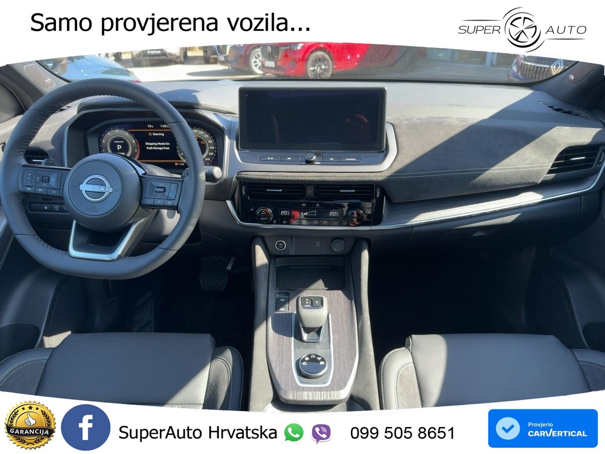 Nissan Qashqai 1.3 DIG-T (158 KS) 4x4 Xtronic Tekna ACC+HEAD+GR SJED+360+PANO