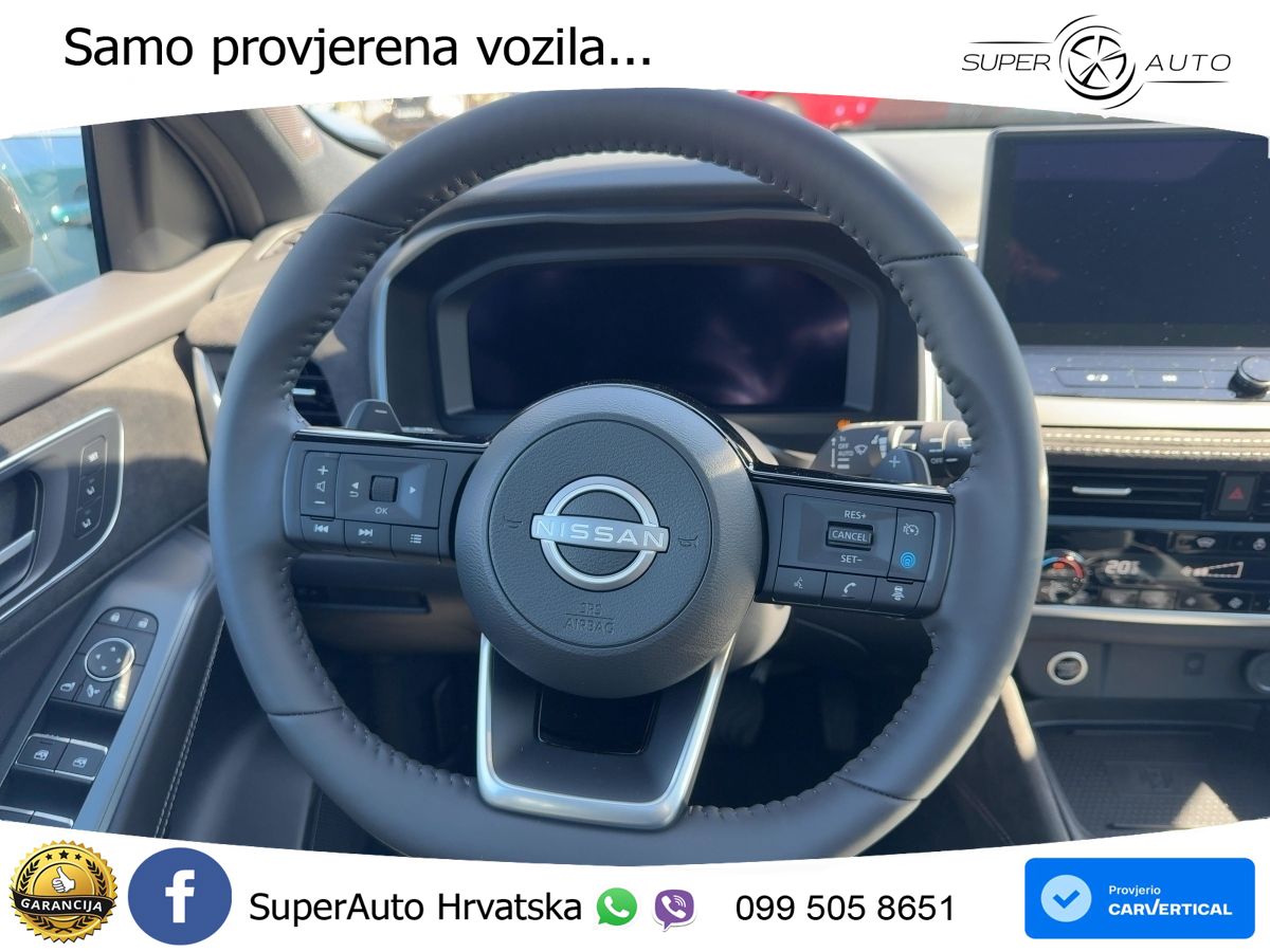 Nissan Qashqai 1.3 DIG-T (158 KS) 4x4 Xtronic Tekna ACC+HEAD+GR SJED+360+PANO