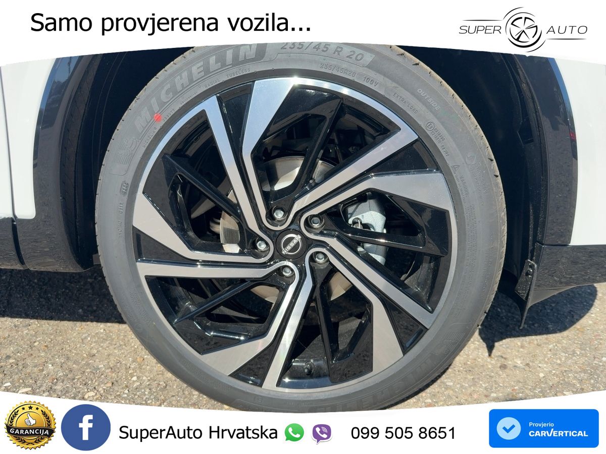 Nissan Qashqai 1.3 DIG-T (158 KS) 4x4 Xtronic Tekna ACC+HEAD+GR SJED+360+PANO