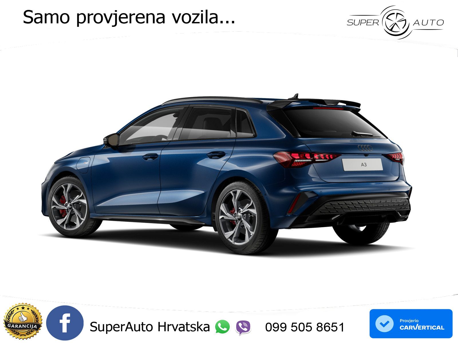 Audi A3 45 TFSIe (272 KS) S tronic S line MATRIX+GR SJED+KAM