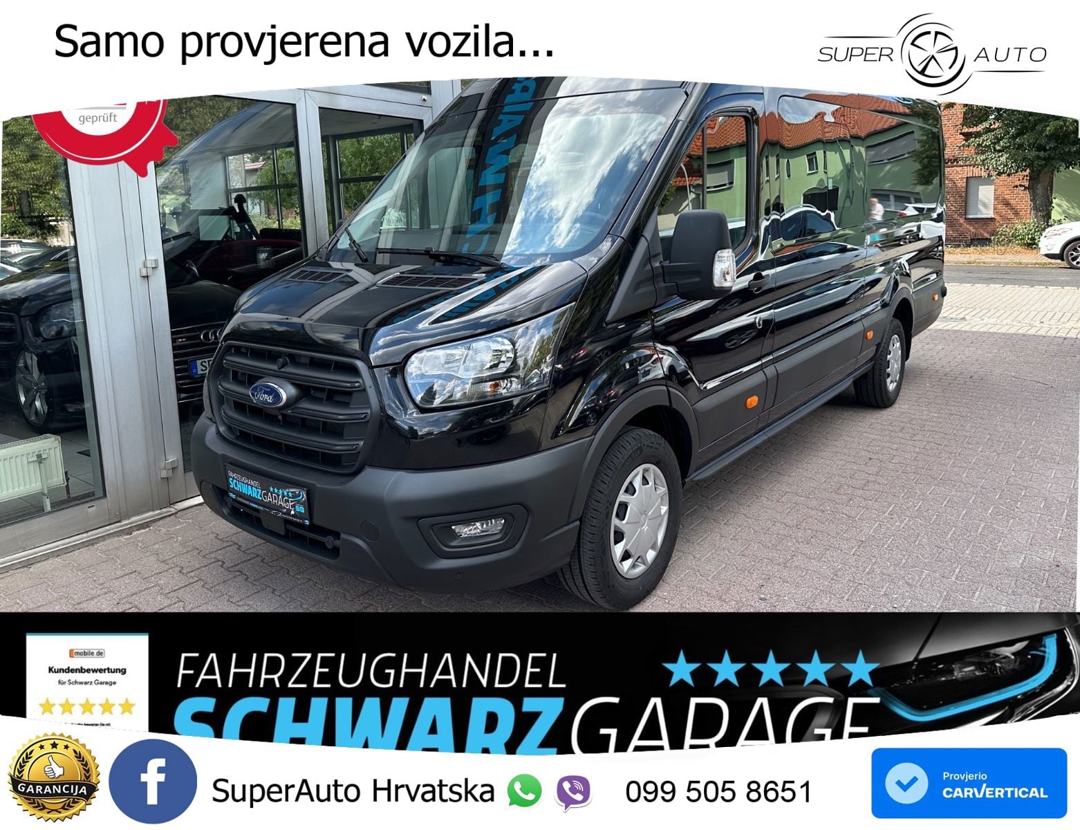 Ford Transit Kasten 350 L4 Trend*DoKa*KAMERA* 170 KS