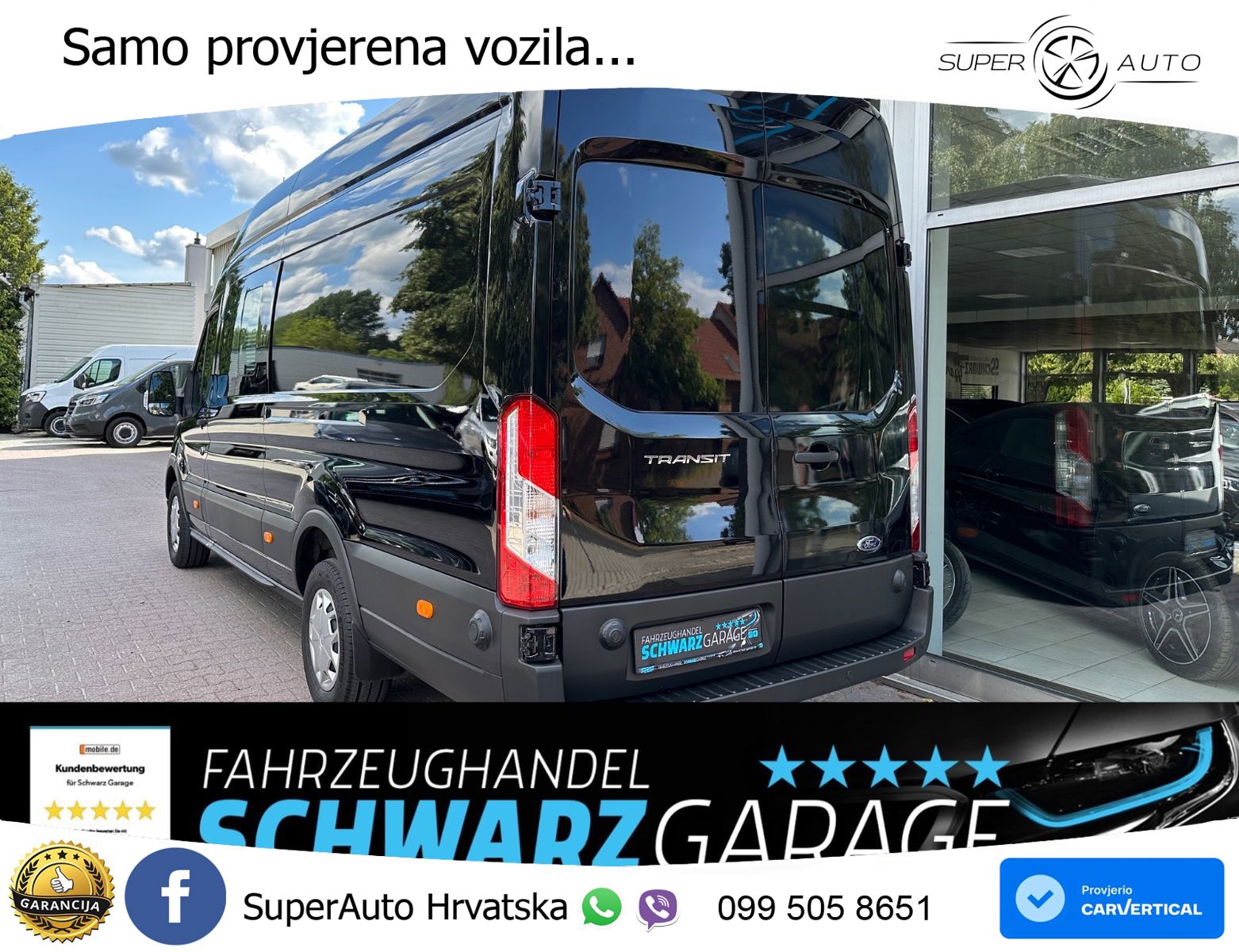 Ford Transit Kasten 350 L4 Trend*DoKa*KAMERA* 170 KS