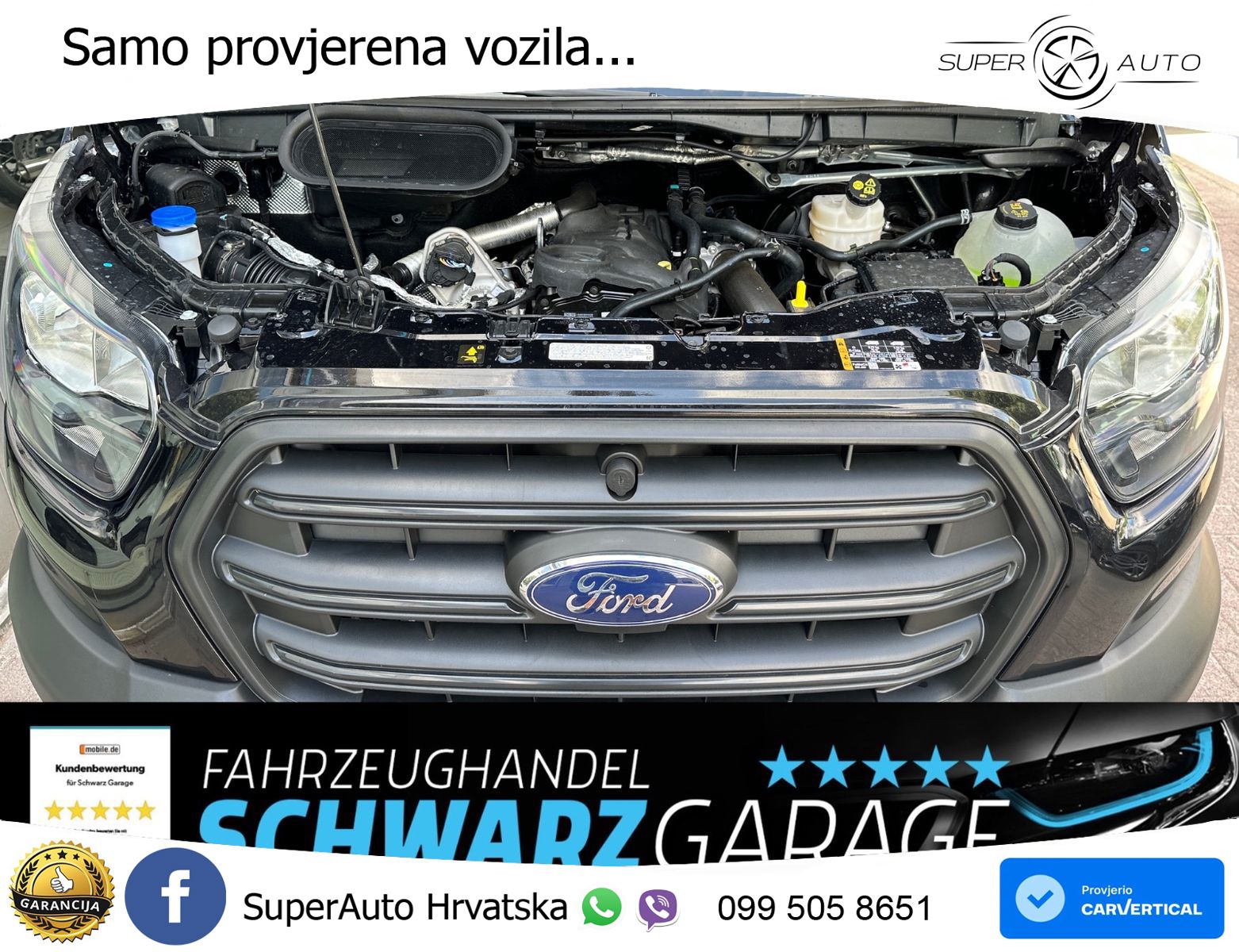 Ford Transit Kasten 350 L4 Trend*DoKa*KAMERA* 170 KS