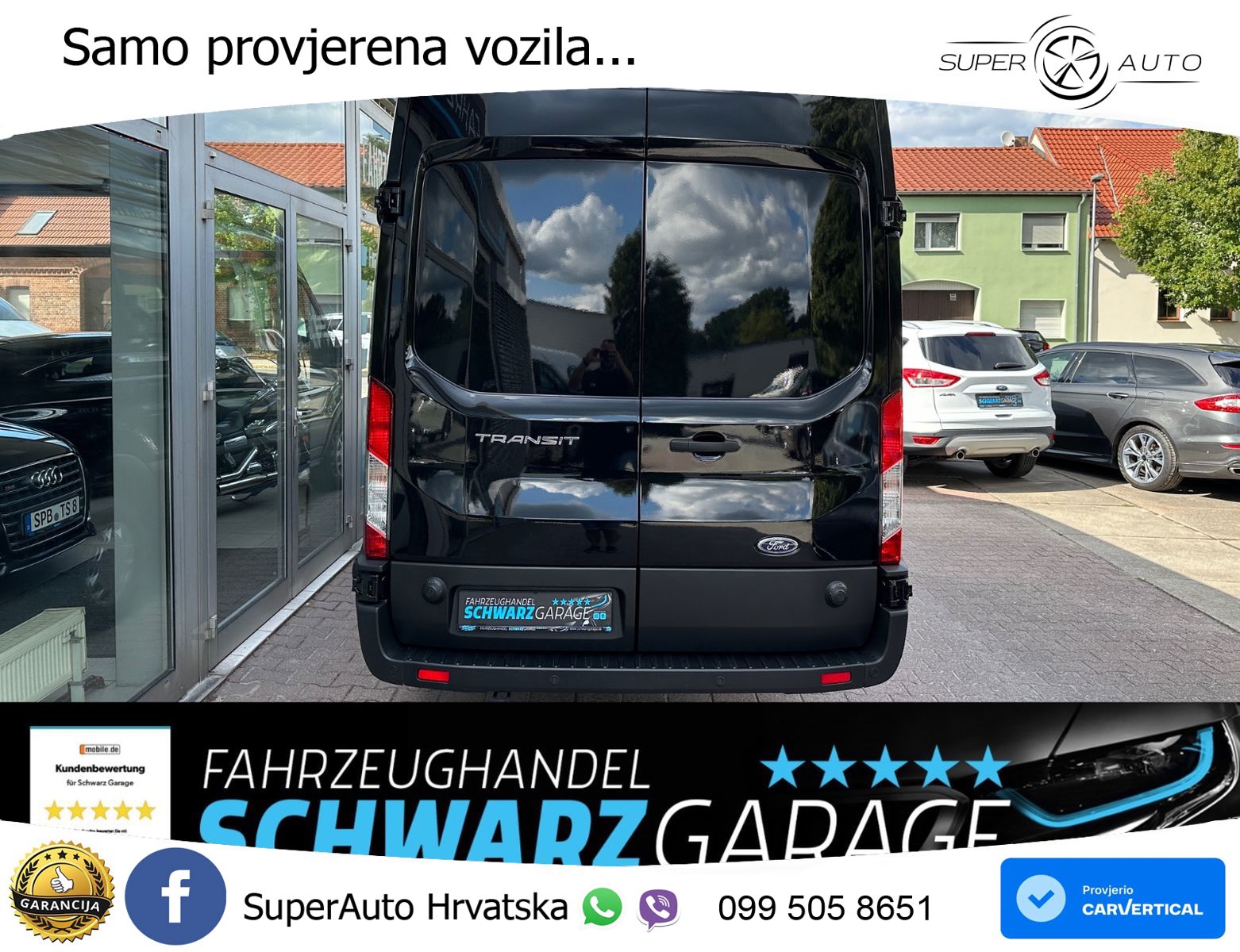 Ford Transit Kasten 350 L4 Trend*DoKa*KAMERA* 170 KS