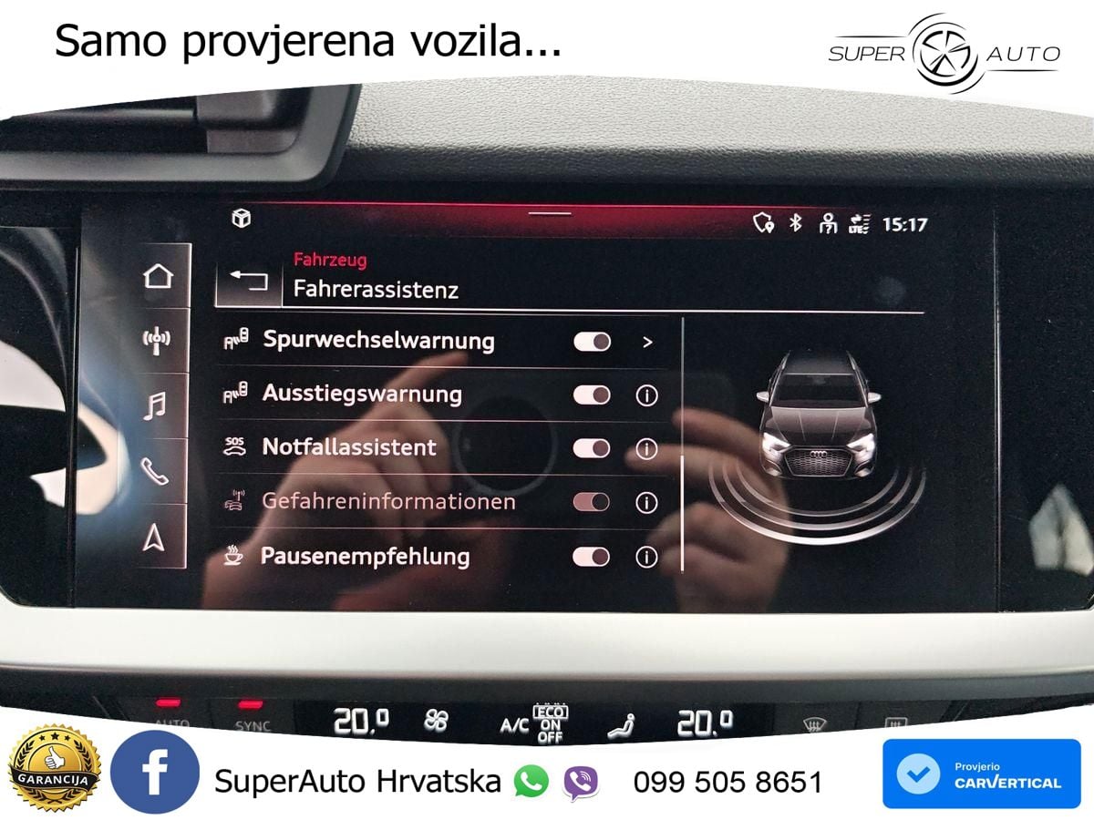 Audi A3 40 TDI (200 KS) quattro S tronic S line LED+GR SJED+ACC