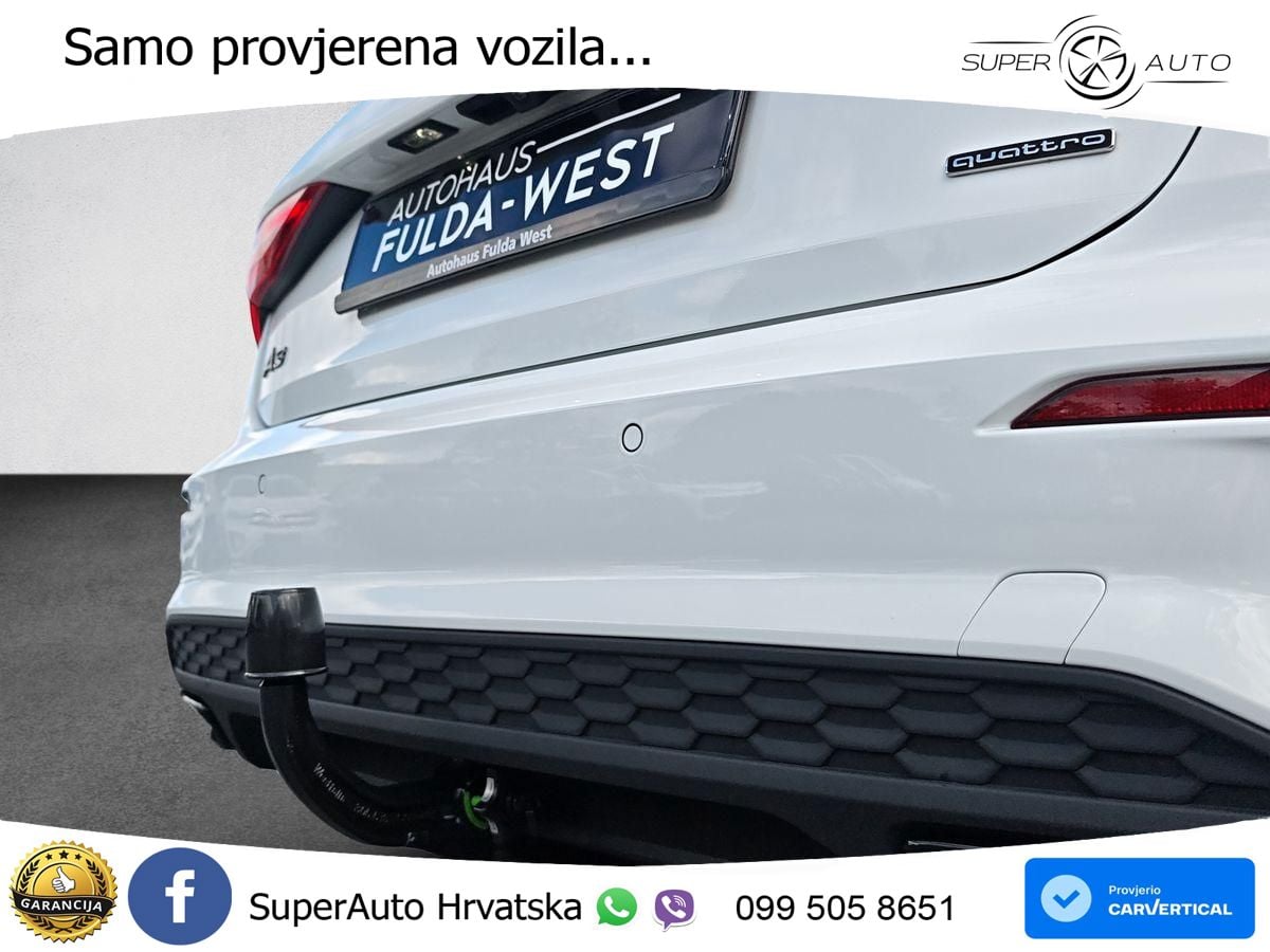 Audi A3 40 TDI (200 KS) quattro S tronic S line LED+GR SJED+ACC