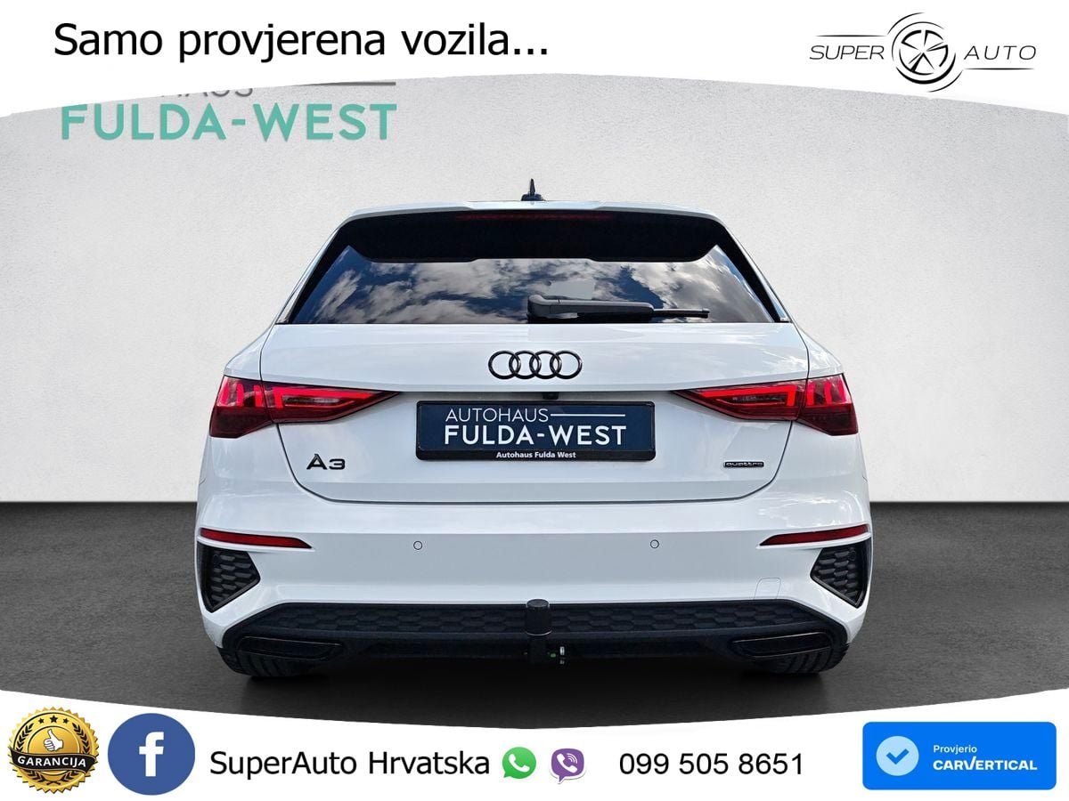 Audi A3 40 TDI (200 KS) quattro S tronic S line LED+GR SJED+ACC