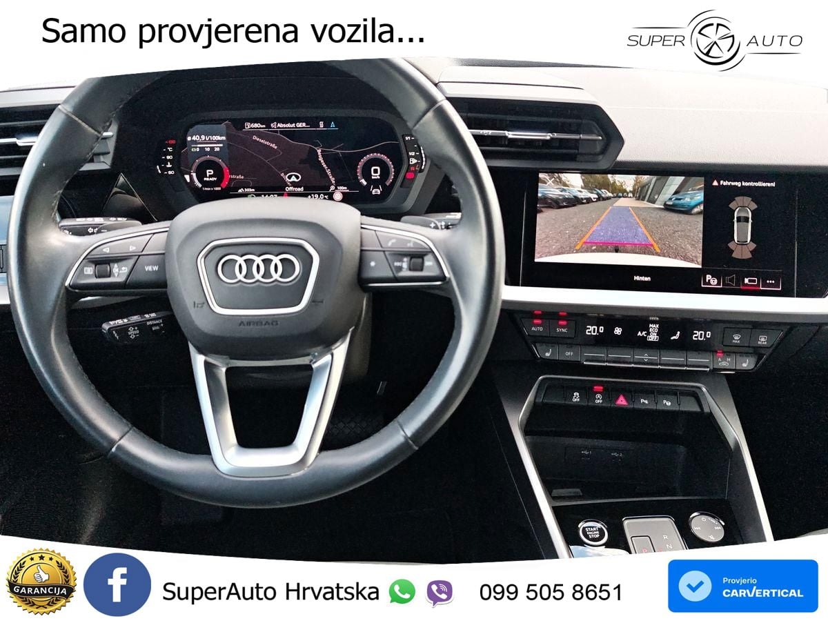 Audi A3 40 TDI (200 KS) quattro S tronic S line LED+GR SJED+ACC