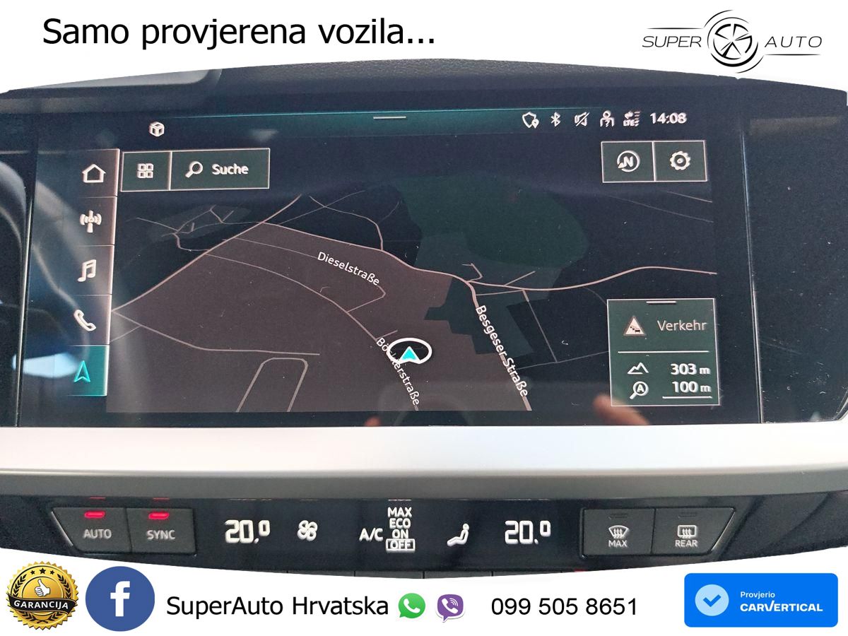 Audi A3 40 TDI (200 KS) quattro S tronic S line LED+GR SJED+ACC