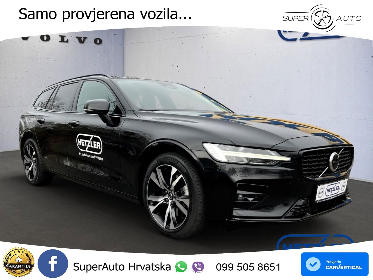Volvo V60 2.0 B4 Diesel Geartronic LED+GR SJED+ACC