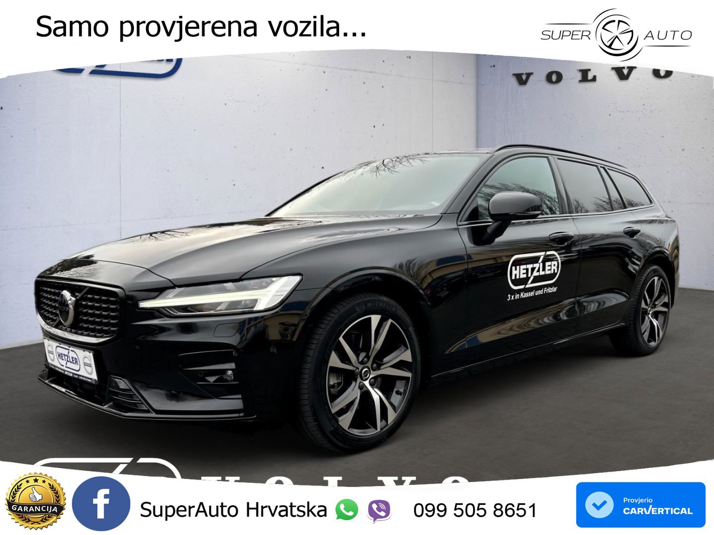 Volvo V60 2.0 B4 Diesel Geartronic LED+GR SJED+ACC