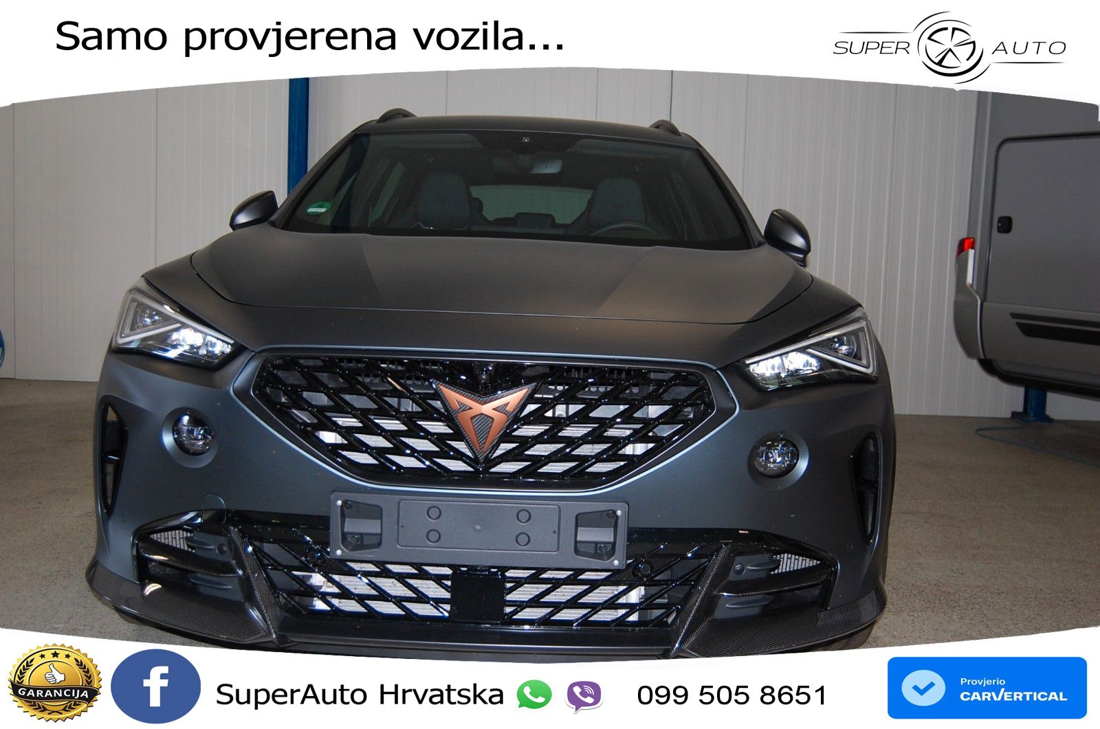Cupra Formentor VZ5 2.5 TSI (390 KS) 4Drive DSG LED+GR SJED+ACC
