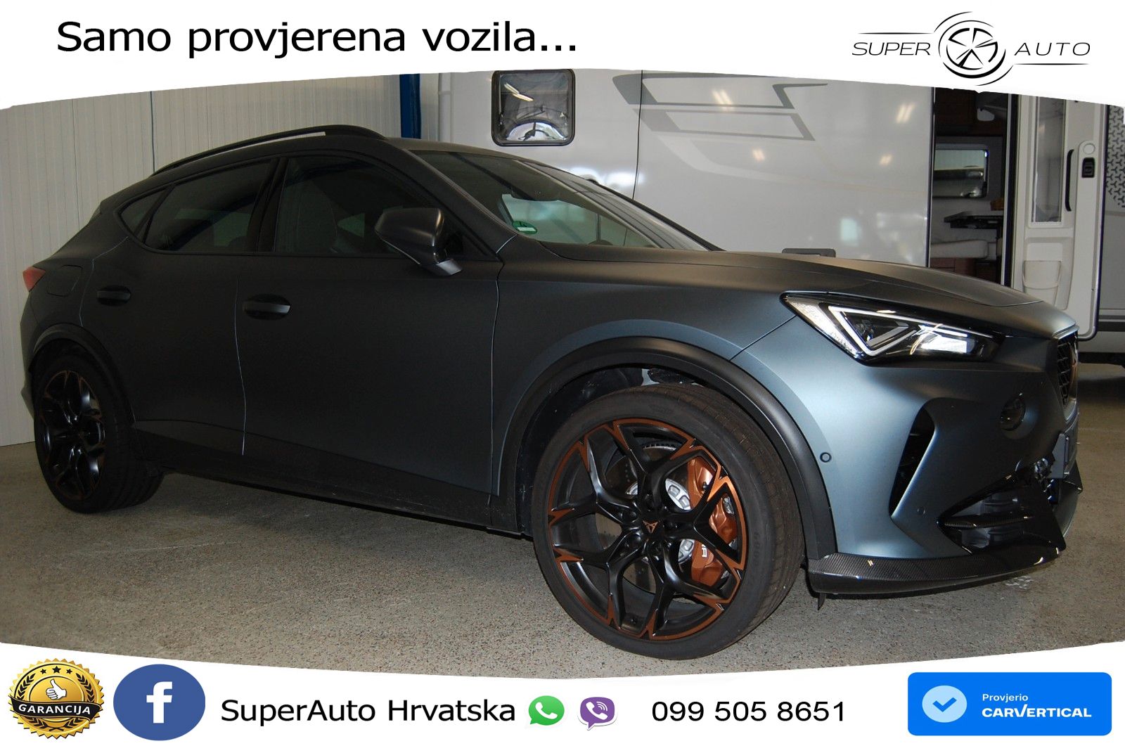 Cupra Formentor VZ5 2.5 TSI (390 KS) 4Drive DSG LED+GR SJED+ACC