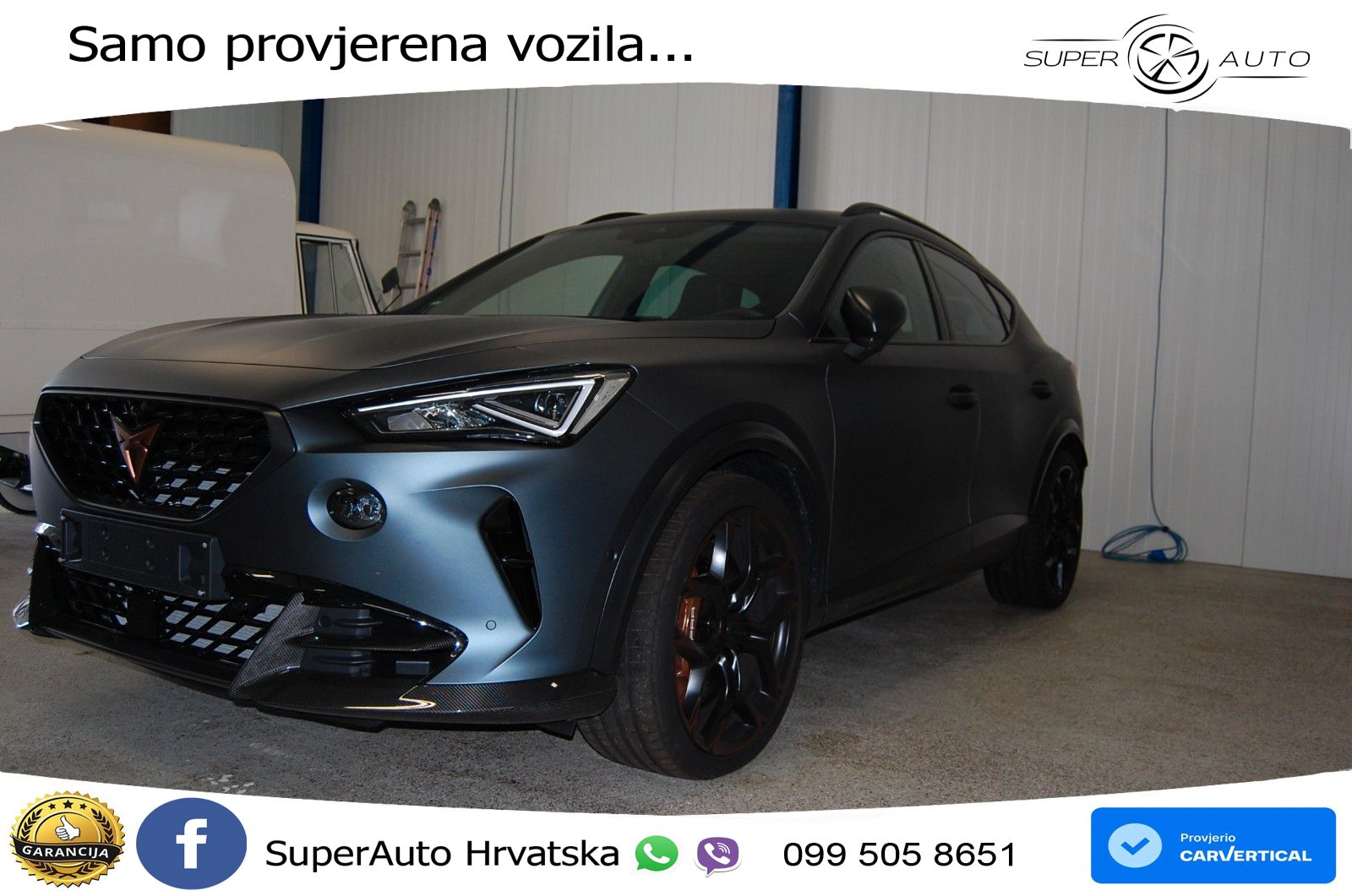 Cupra Formentor VZ5 2.5 TSI (390 KS) 4Drive DSG LED+GR SJED+ACC