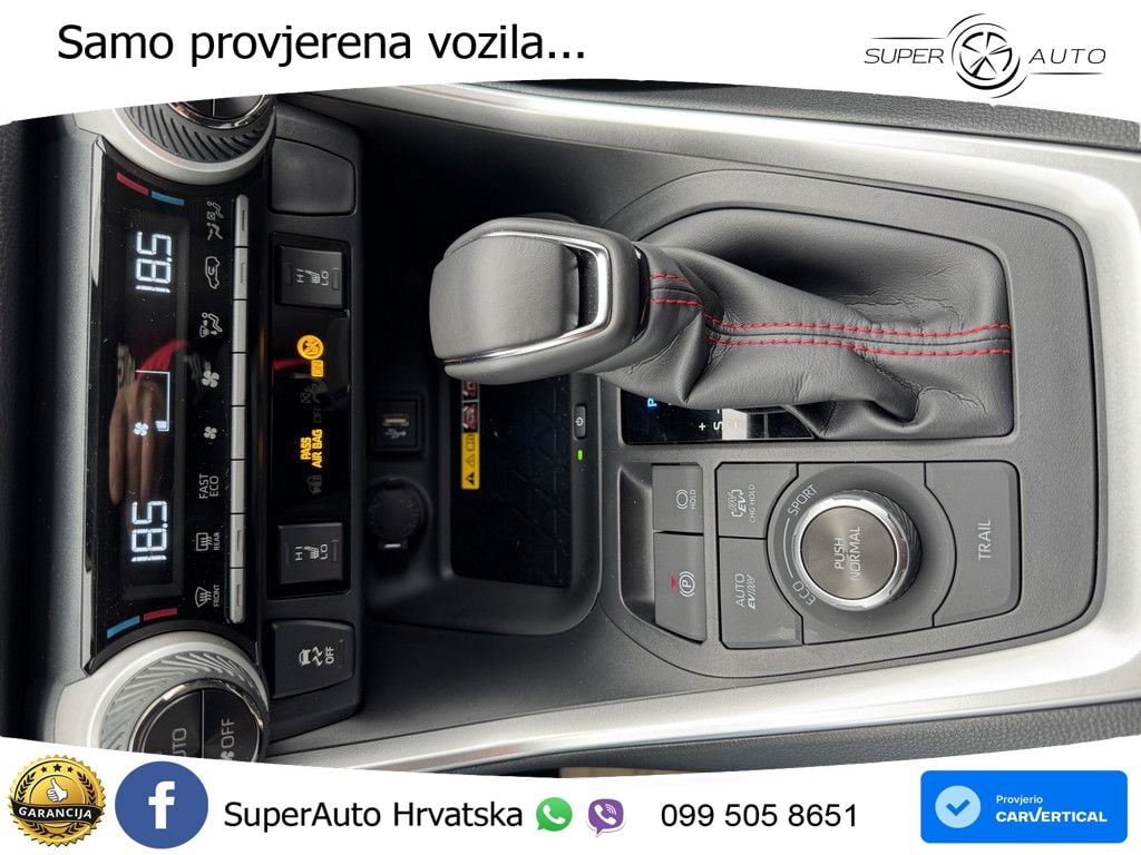 Toyota RAV4 2.5 (306 KS) Hybrid AWD-i eCVT LED+GR SJED+ACC