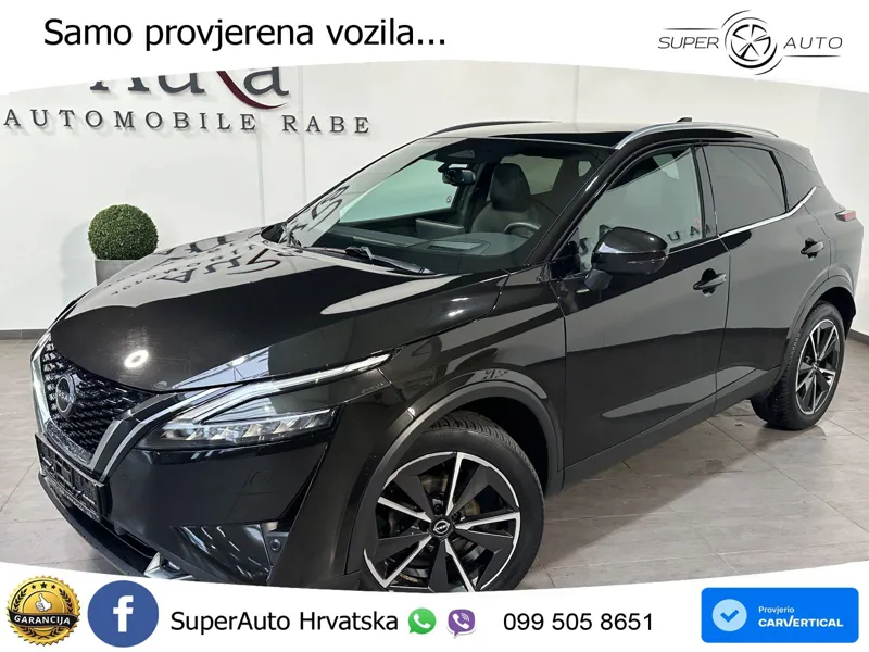 Nissan Qashqai 1.3 DIG-T (158 KS) Xtronic Tekna ACC+HEAD+GR SJED+360+PANO
