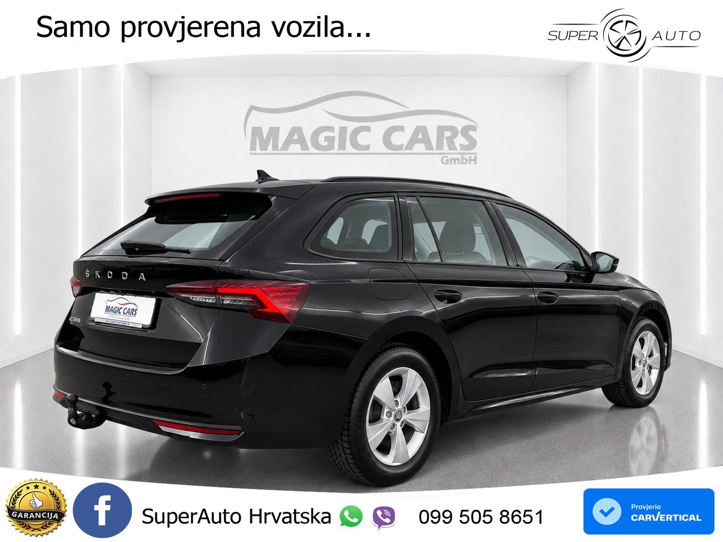 Škoda Octavia Combi 2.0 TDI (150 KS) DSG Selection LED+GR SJED+ACC