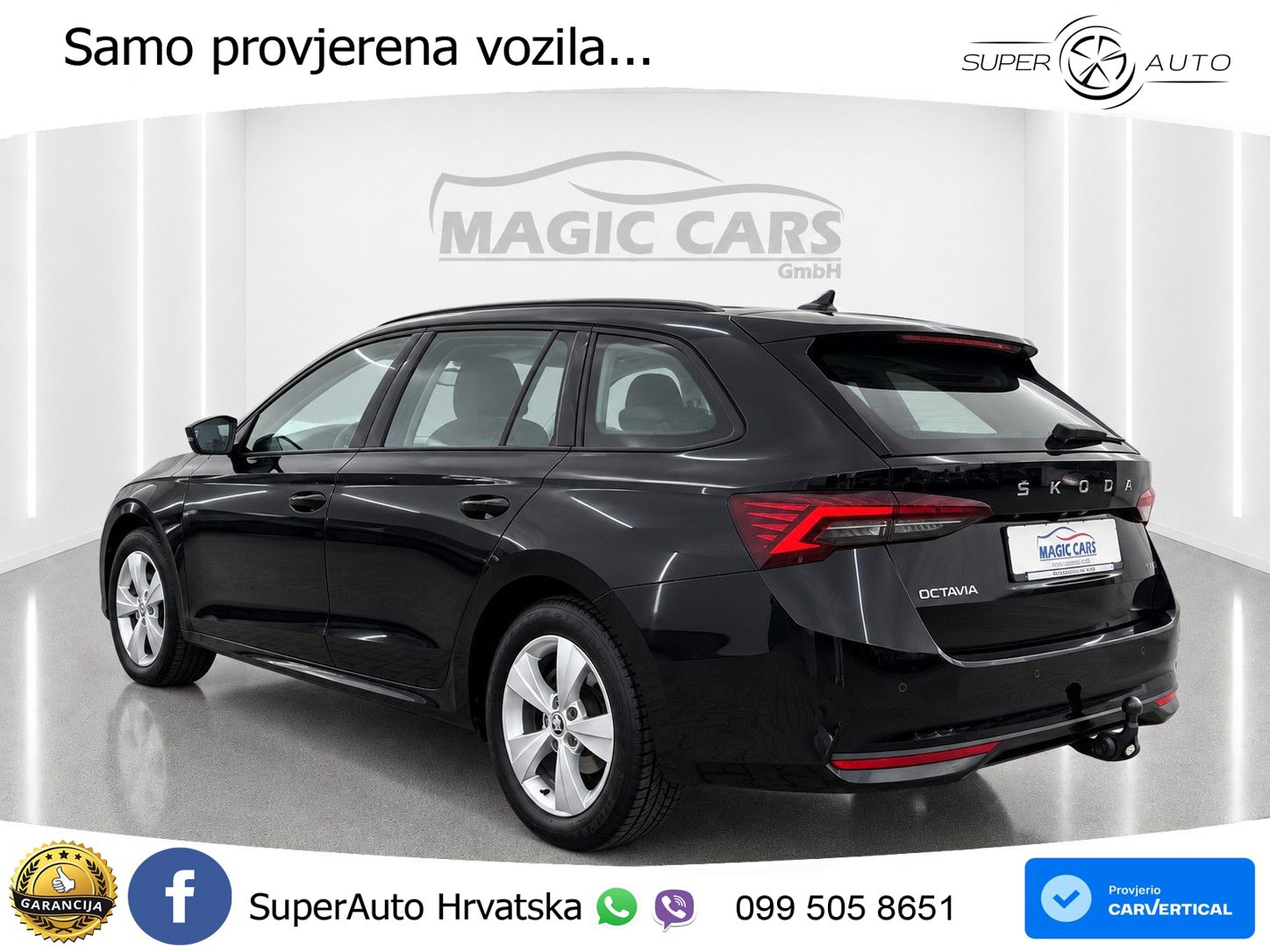 Škoda Octavia Combi 2.0 TDI (150 KS) DSG Selection LED+GR SJED+ACC