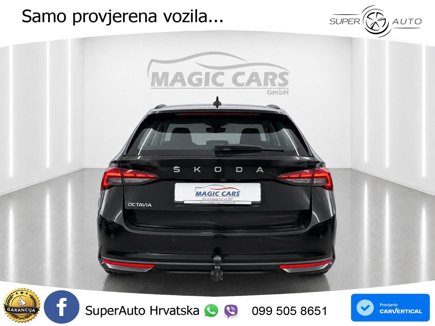 Škoda Octavia Combi 2.0 TDI (150 KS) DSG Selection LED+GR SJED+ACC