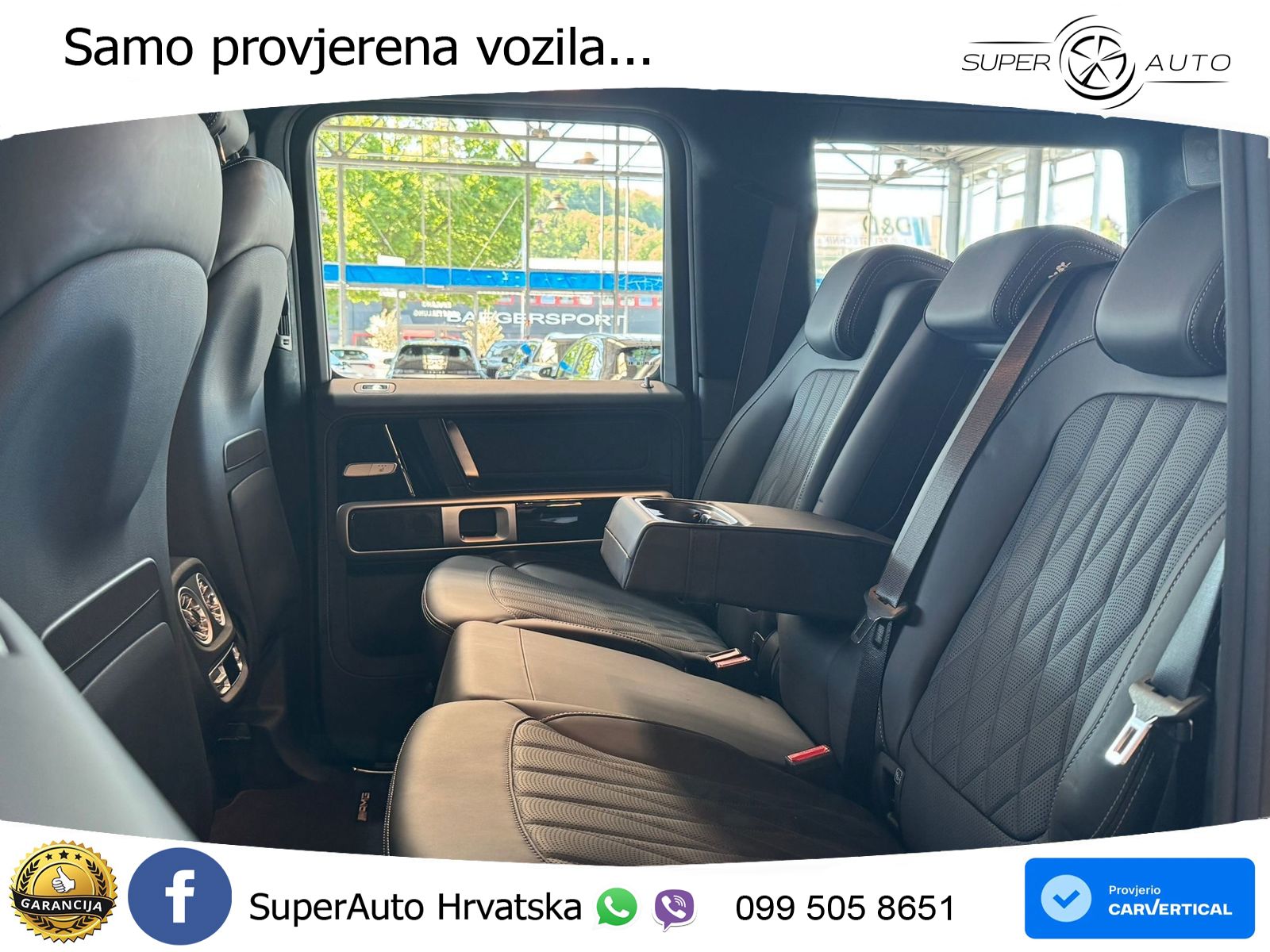 Mercedes AMG G 63 Long V8 (585 KS) 4MATIC 9G-TRONIC AMG SPEEDSHIFT PLUS ACC+GR SJED+360+PANO
