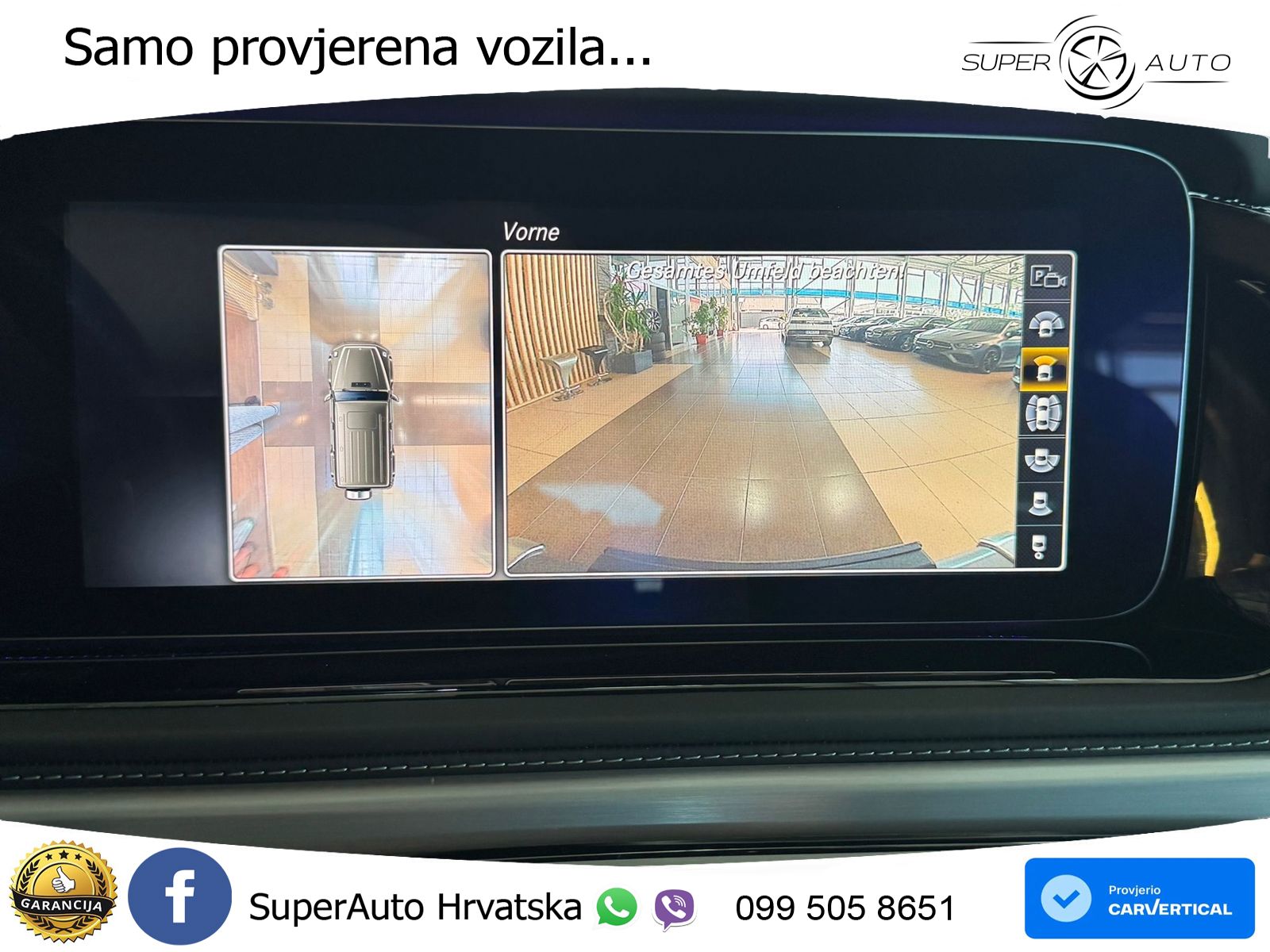 Mercedes AMG G 63 Long V8 (585 KS) 4MATIC 9G-TRONIC AMG SPEEDSHIFT PLUS ACC+GR SJED+360+PANO
