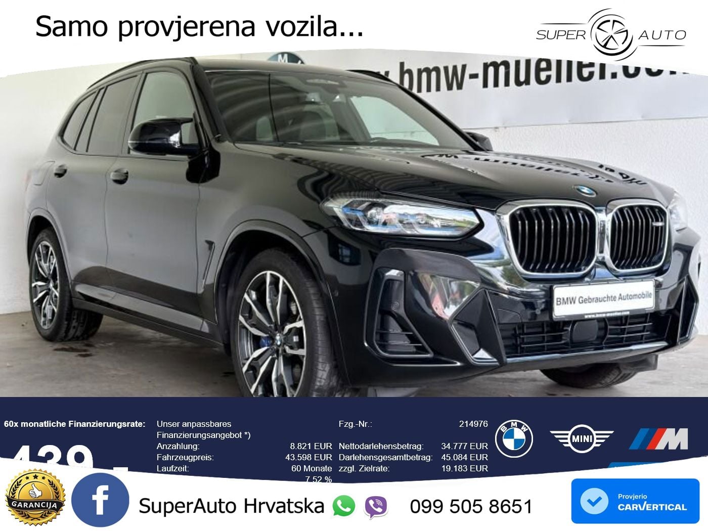 BMW X3 M40d xDrive Steptronic