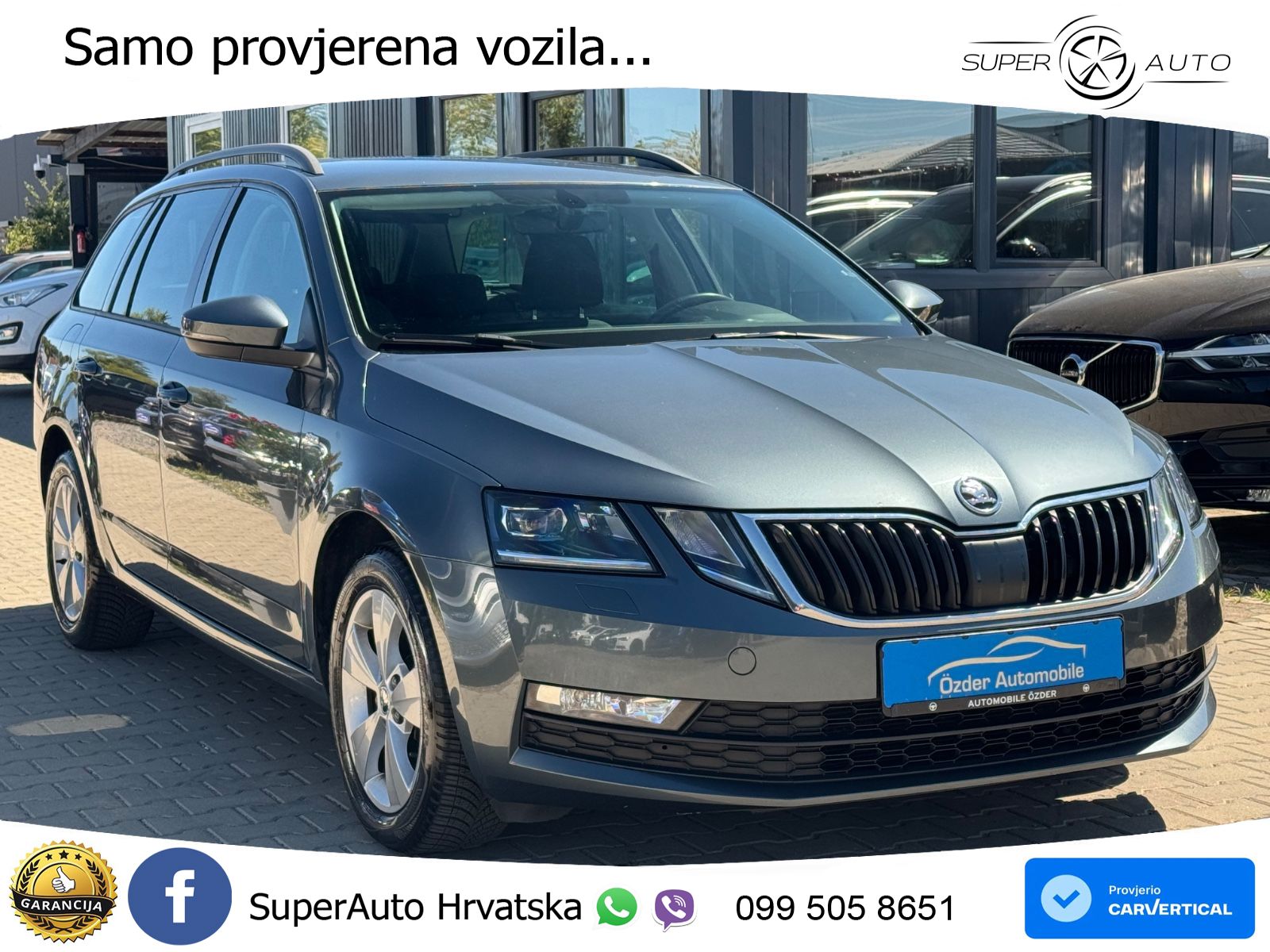 Škoda Octavia Combi 2.0 TDI (150 KS) DSG LED+GR SJED+ACC