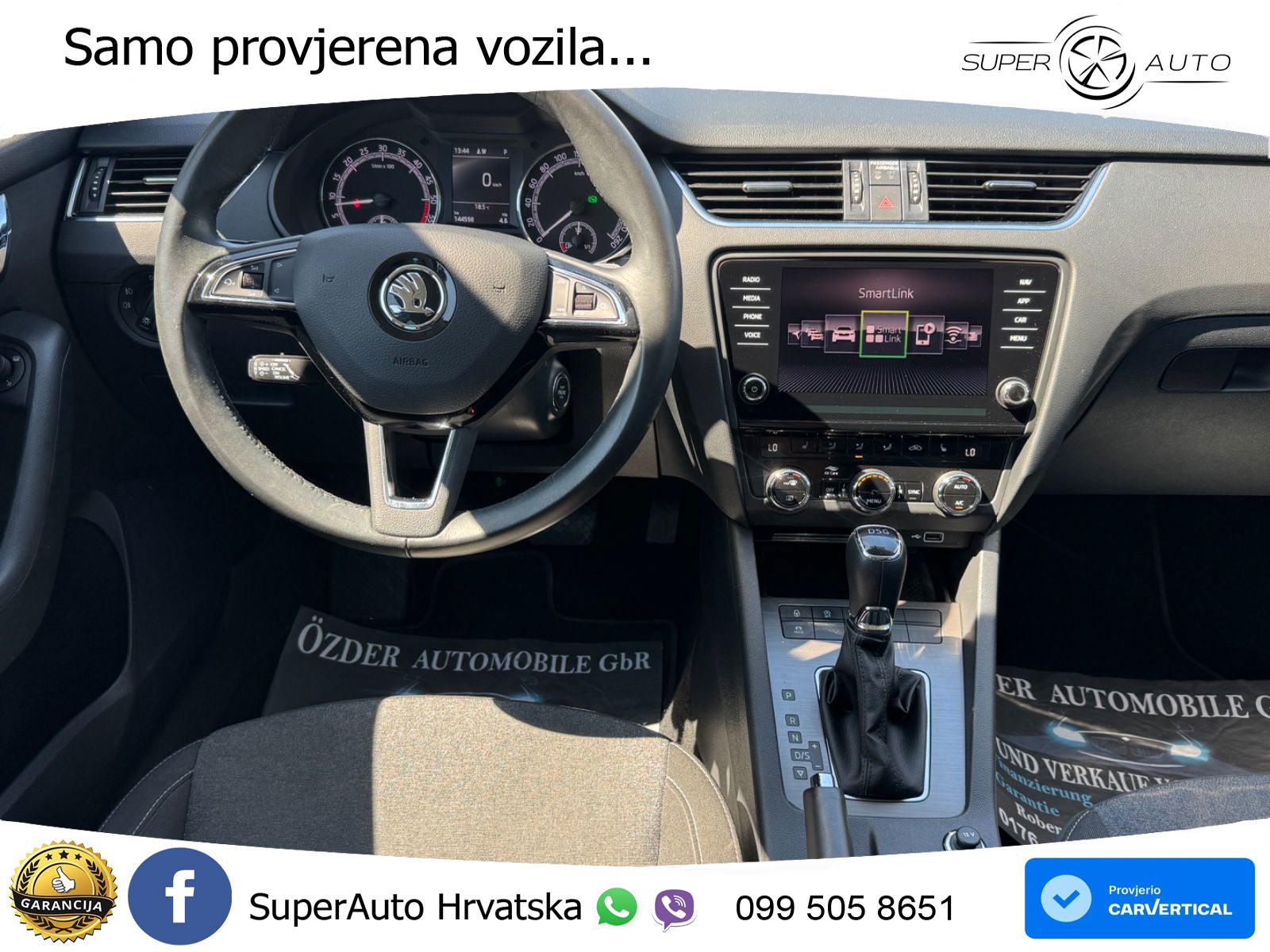 Škoda Octavia Combi 2.0 TDI (150 KS) DSG LED+GR SJED+ACC