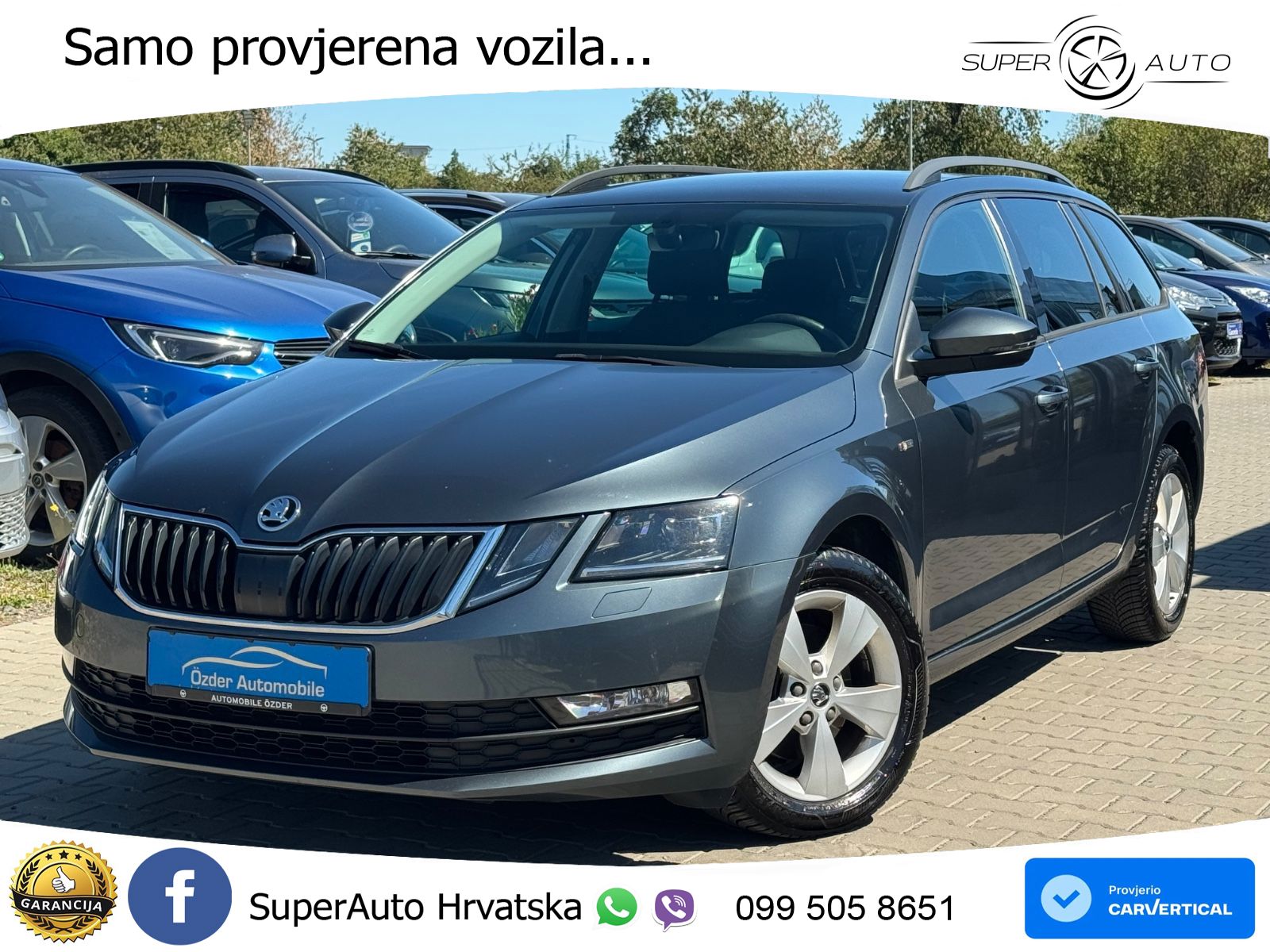 Škoda Octavia Combi 2.0 TDI (150 KS) DSG LED+GR SJED+ACC