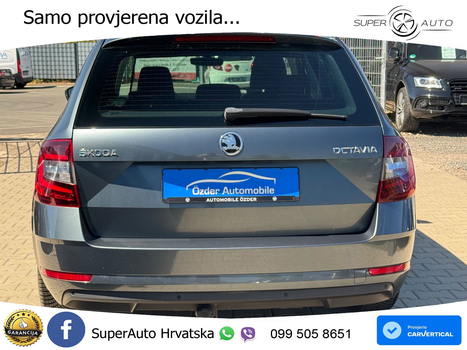 Škoda Octavia Combi 2.0 TDI (150 KS) DSG LED+GR SJED+ACC