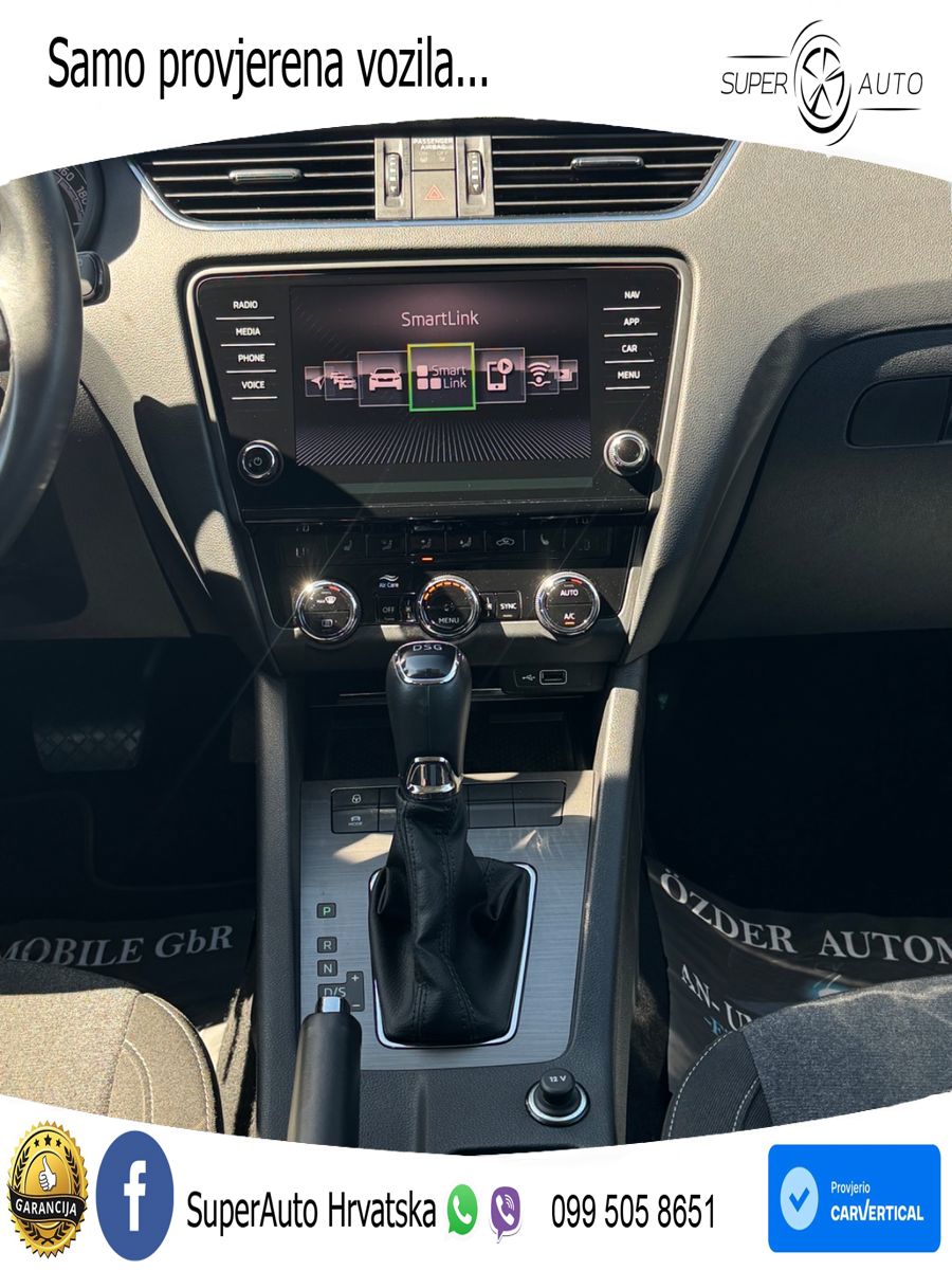 Škoda Octavia Combi 2.0 TDI (150 KS) DSG LED+GR SJED+ACC