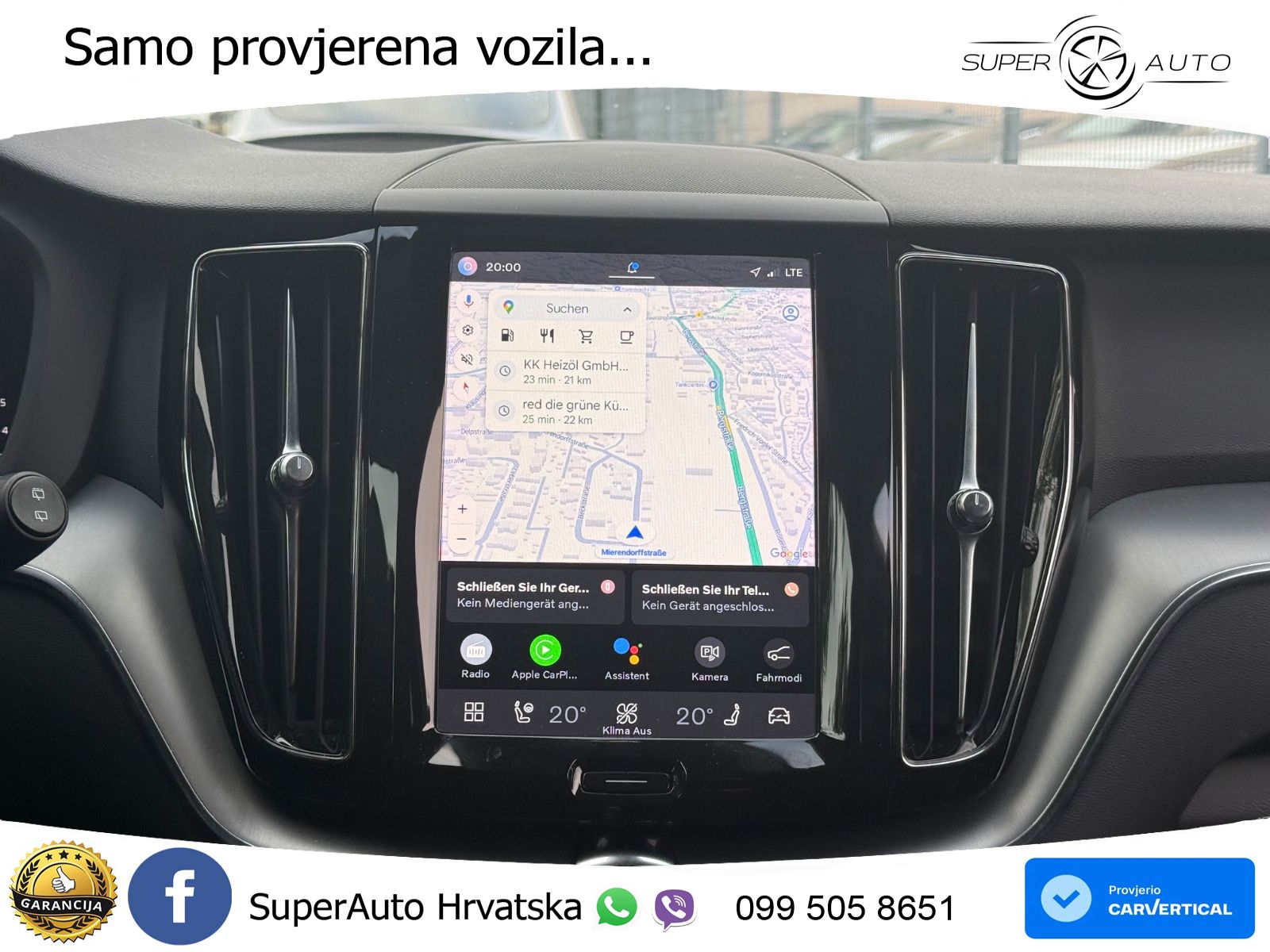 Volvo XC60 B4 Benzin FWD Geartronic LED+GR SJED+ACC