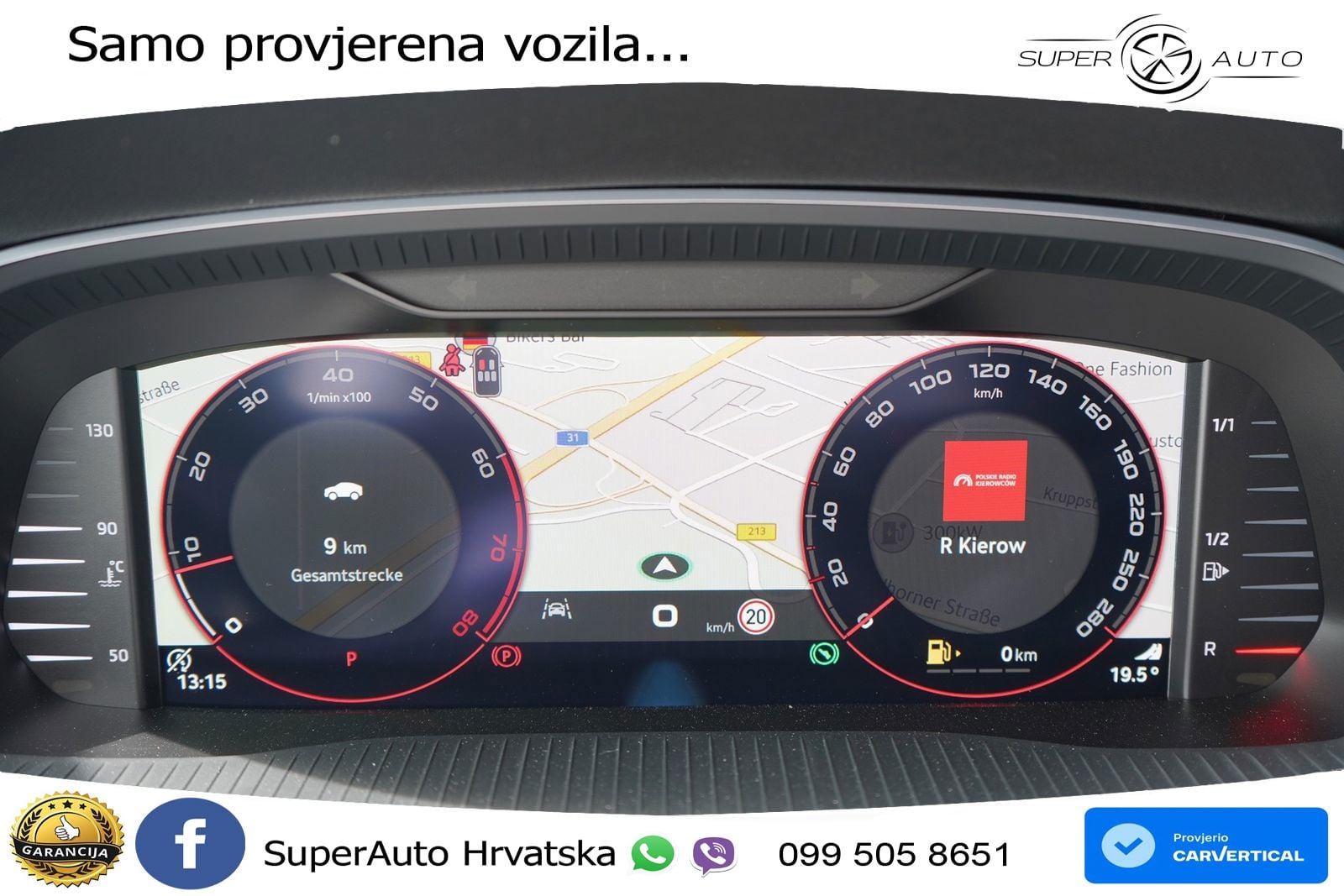 Škoda Octavia Combi RS 2.0 TSI (265 KS) DSG LED+GR SJED+ACC
