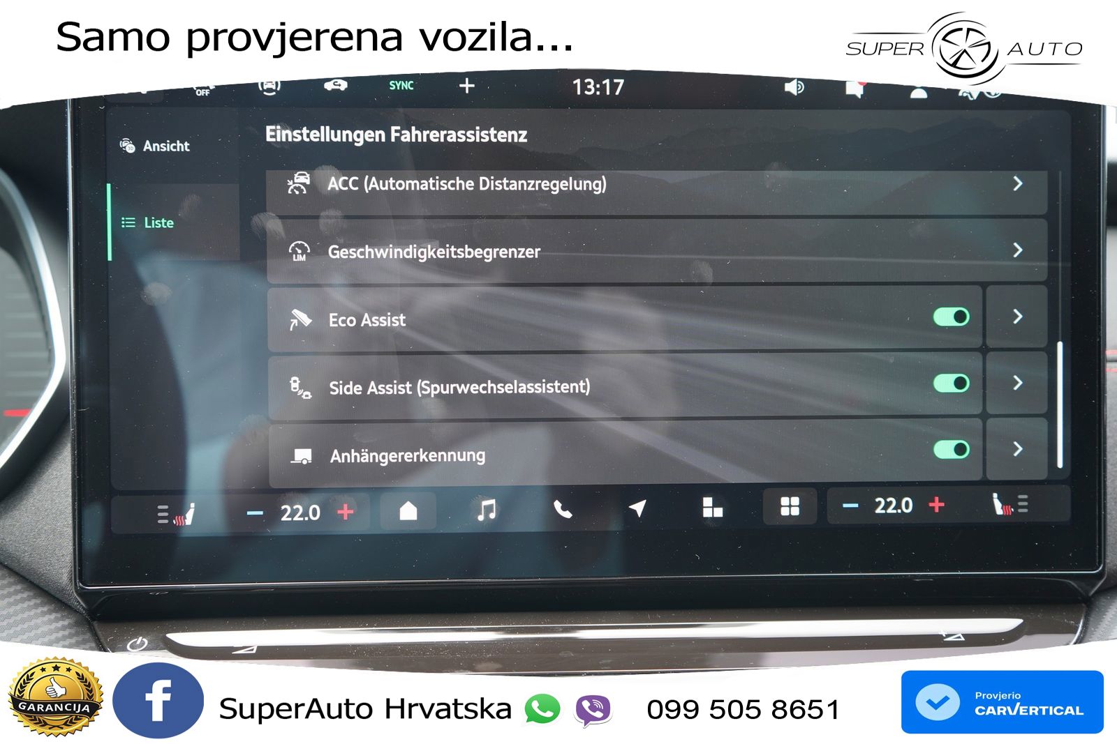 Škoda Octavia Combi RS 2.0 TSI (265 KS) DSG LED+GR SJED+ACC