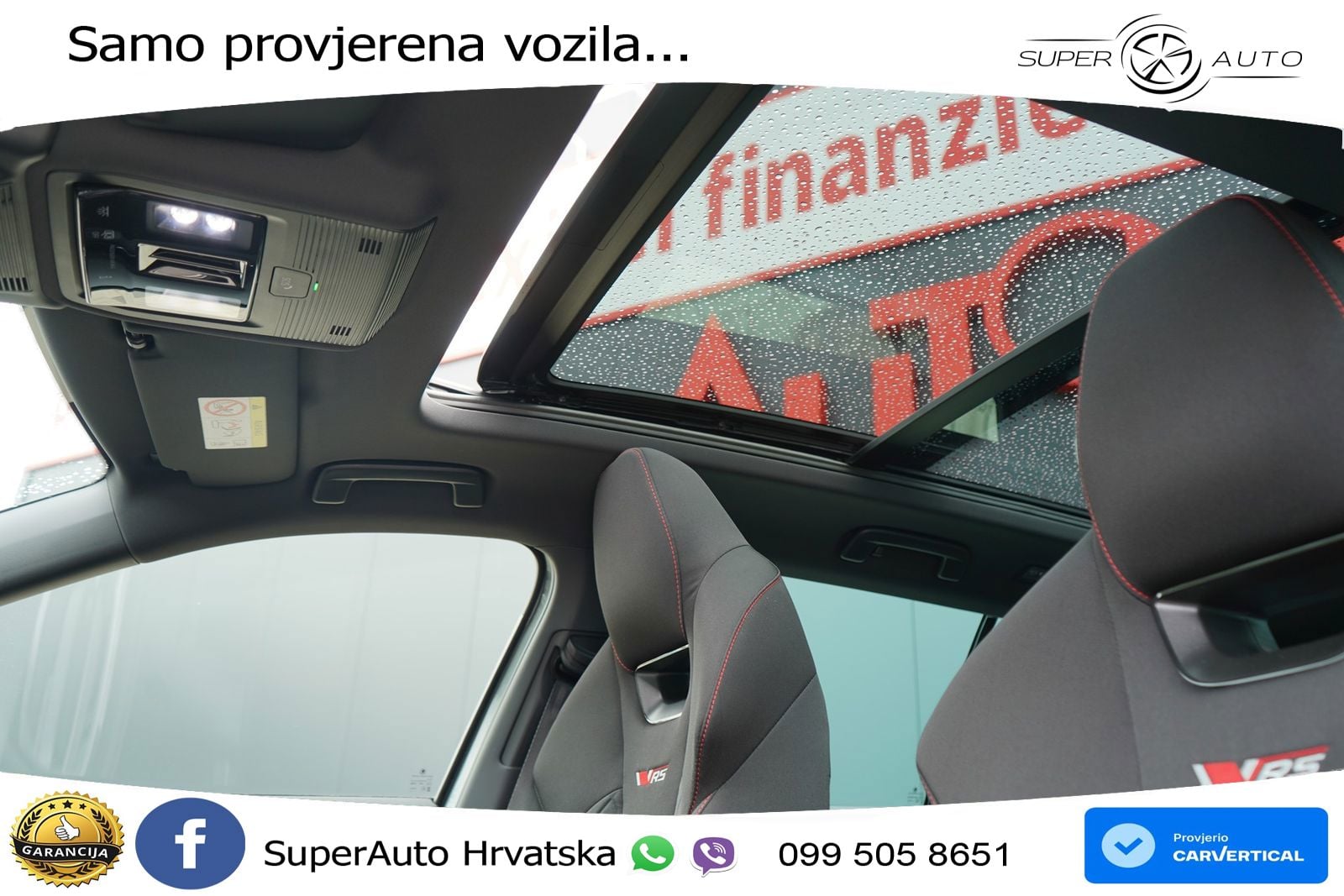Škoda Octavia Combi RS 2.0 TSI (265 KS) DSG LED+GR SJED+ACC