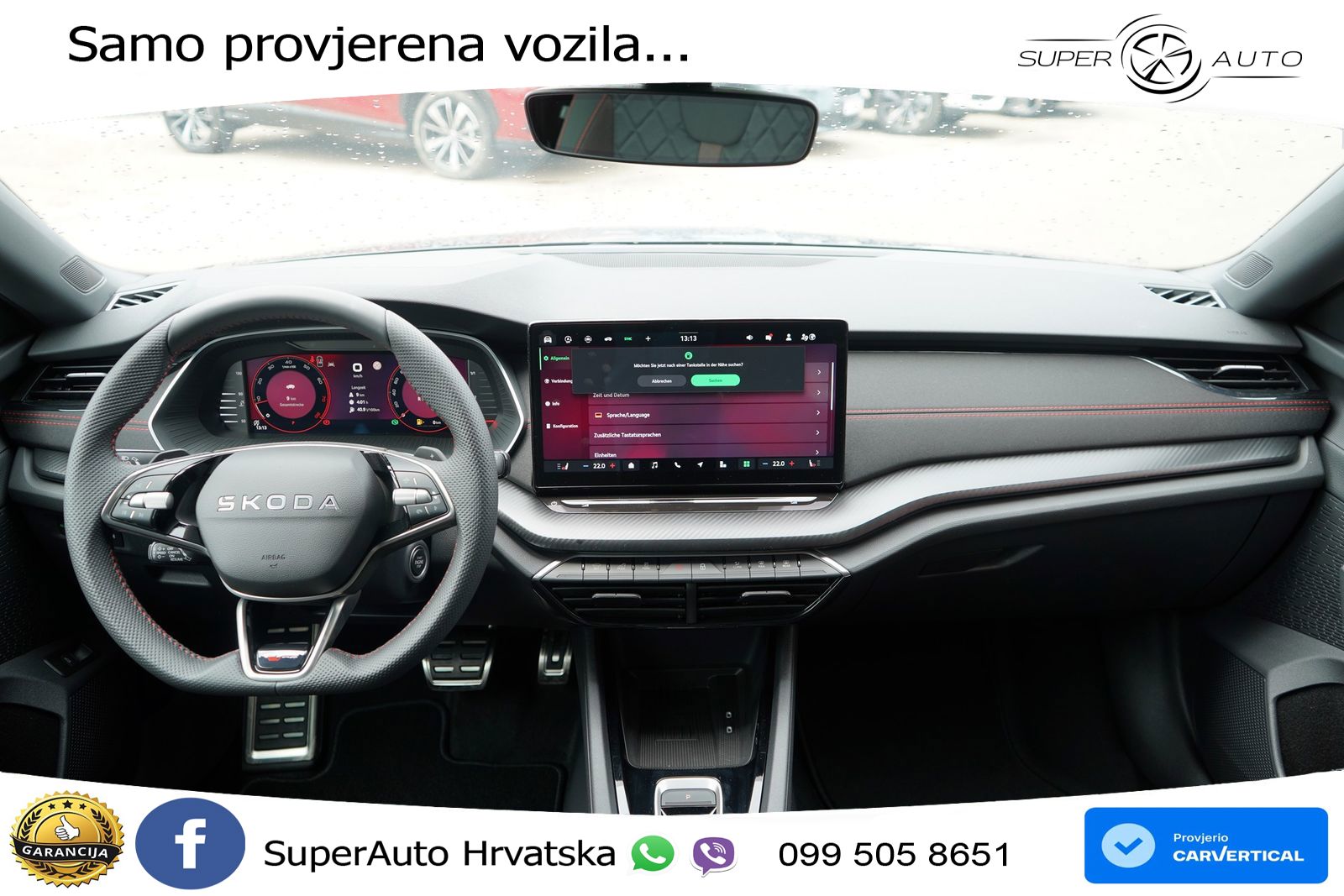 Škoda Octavia Combi RS 2.0 TSI (265 KS) DSG LED+GR SJED+ACC