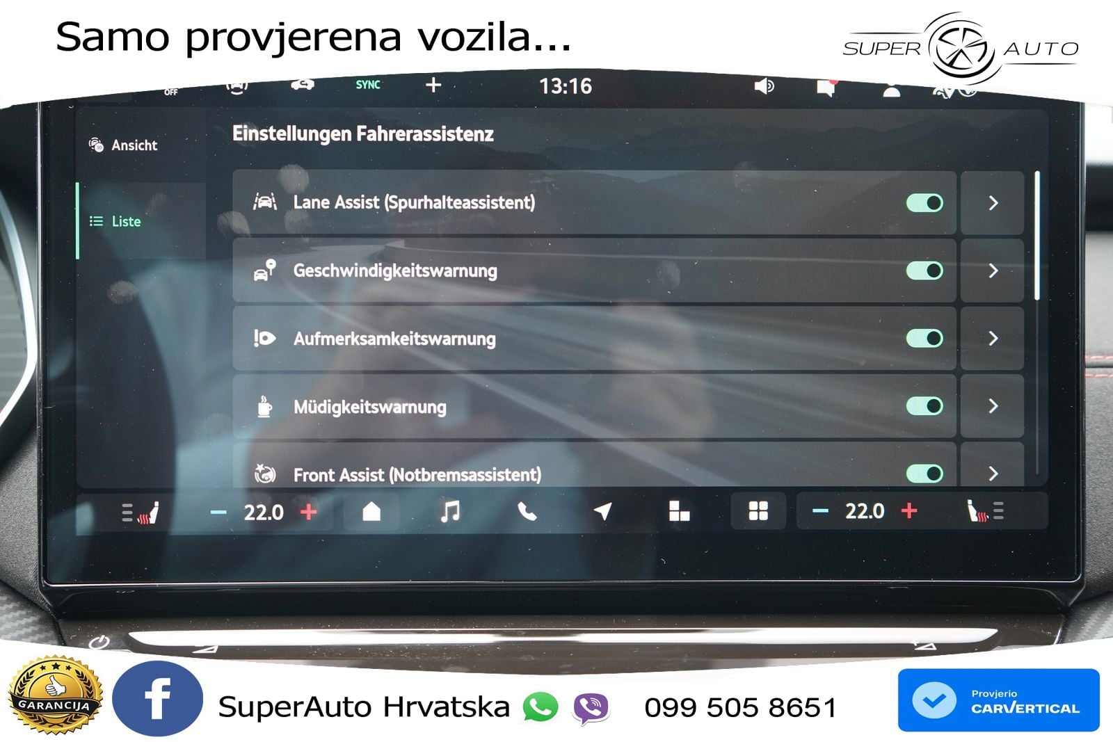 Škoda Octavia Combi RS 2.0 TSI (265 KS) DSG LED+GR SJED+ACC